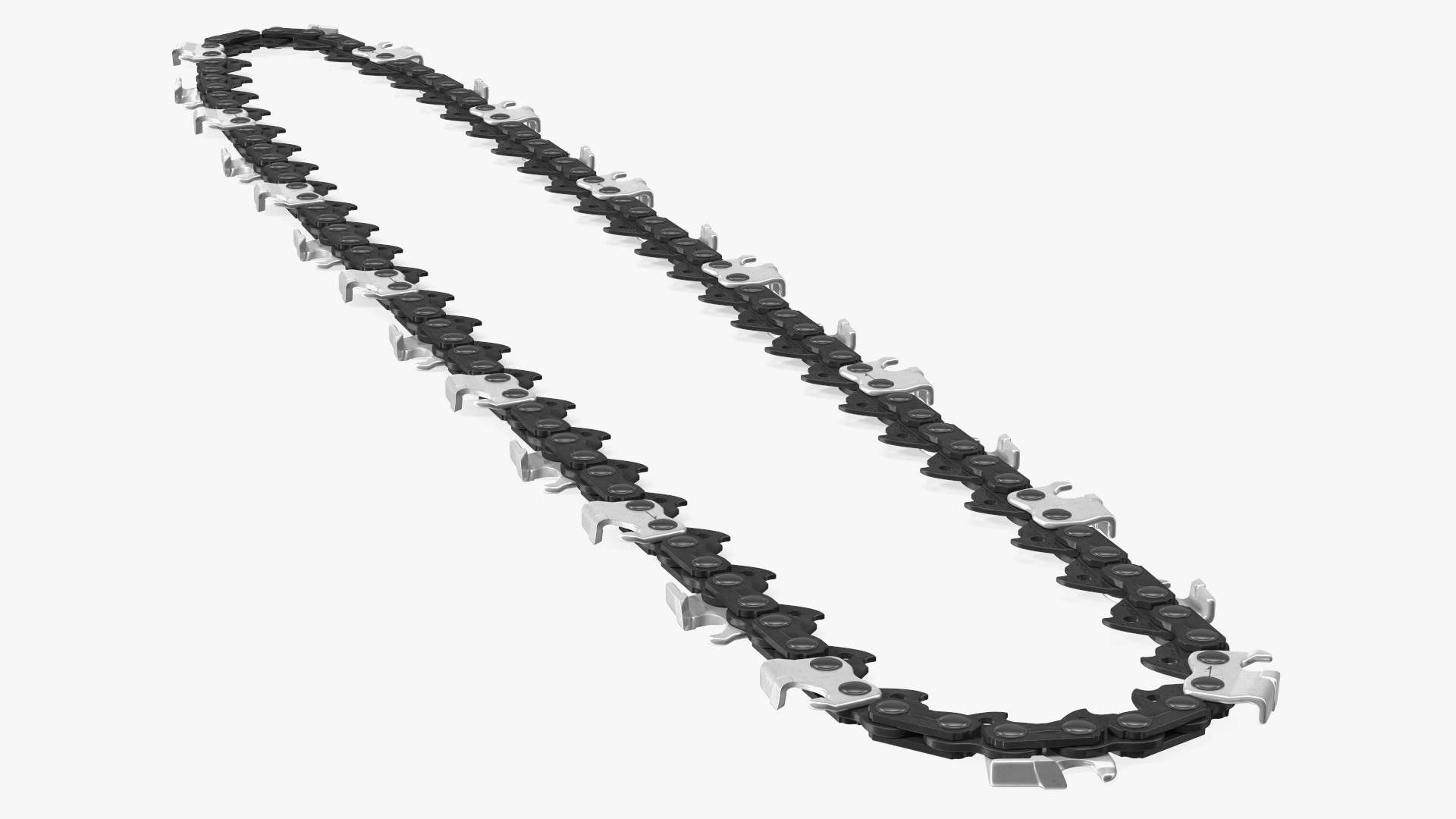 3D Chainsaw Black Chain Tension model