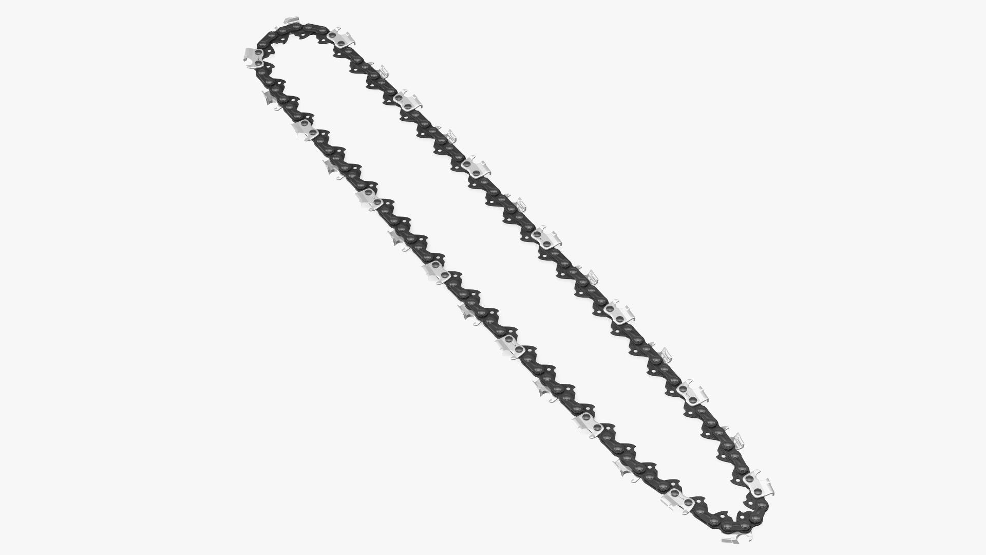 3D Chainsaw Black Chain Tension model