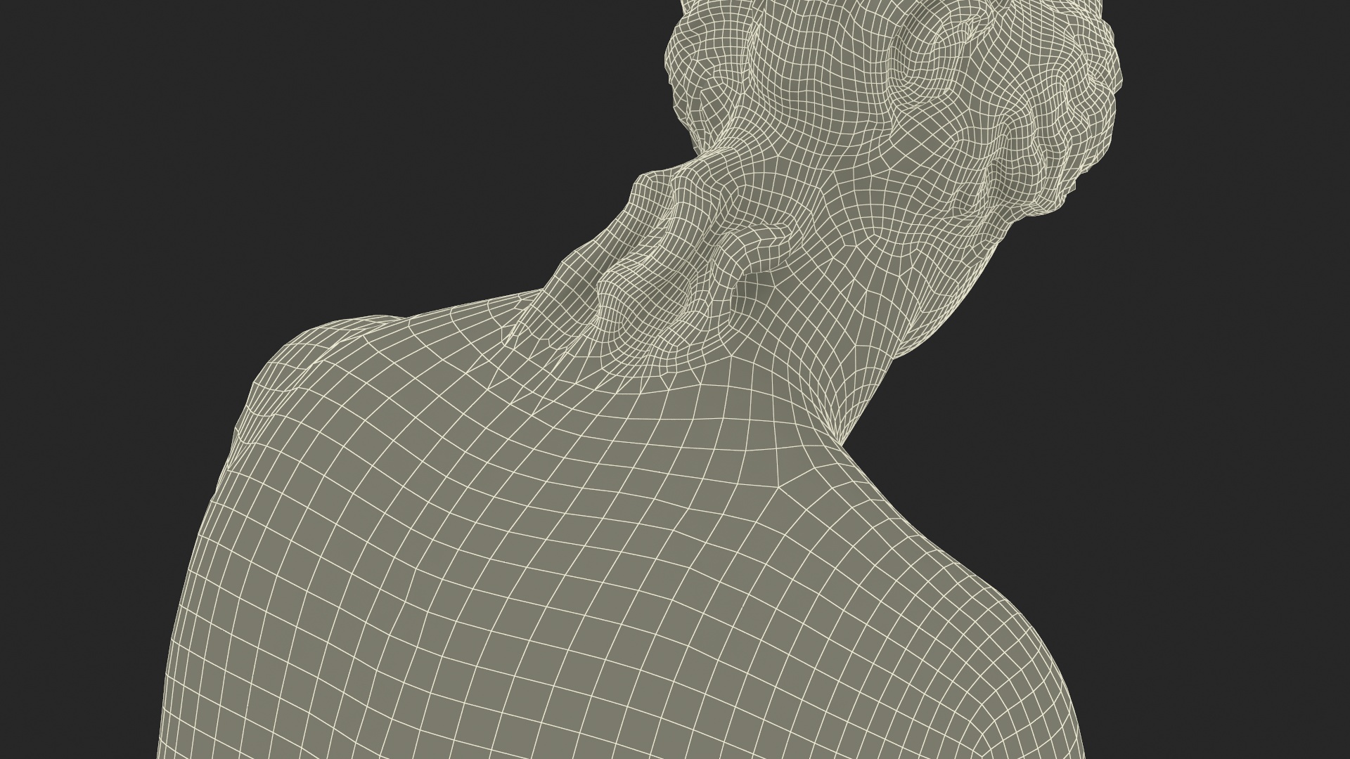 3D Statue of Venus de Milo Plaster