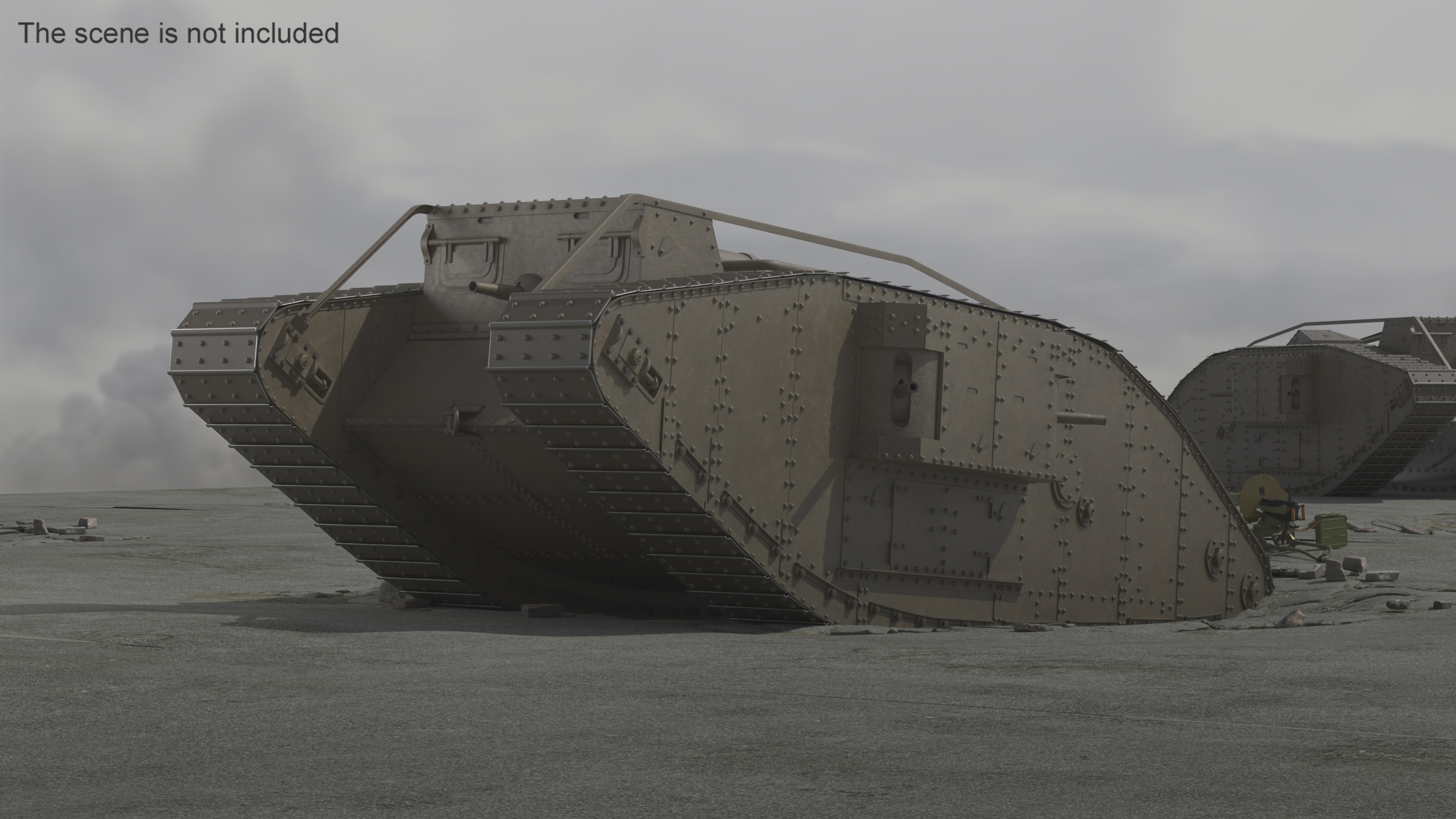 3D Tank MK 4 Female
