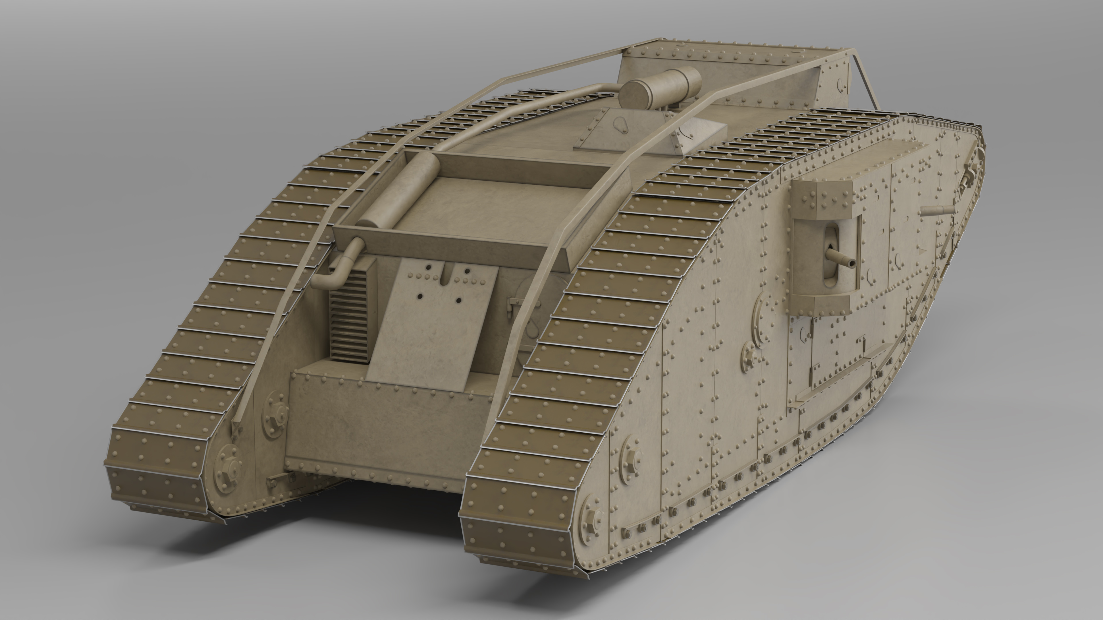 3D Tank MK 4 Female