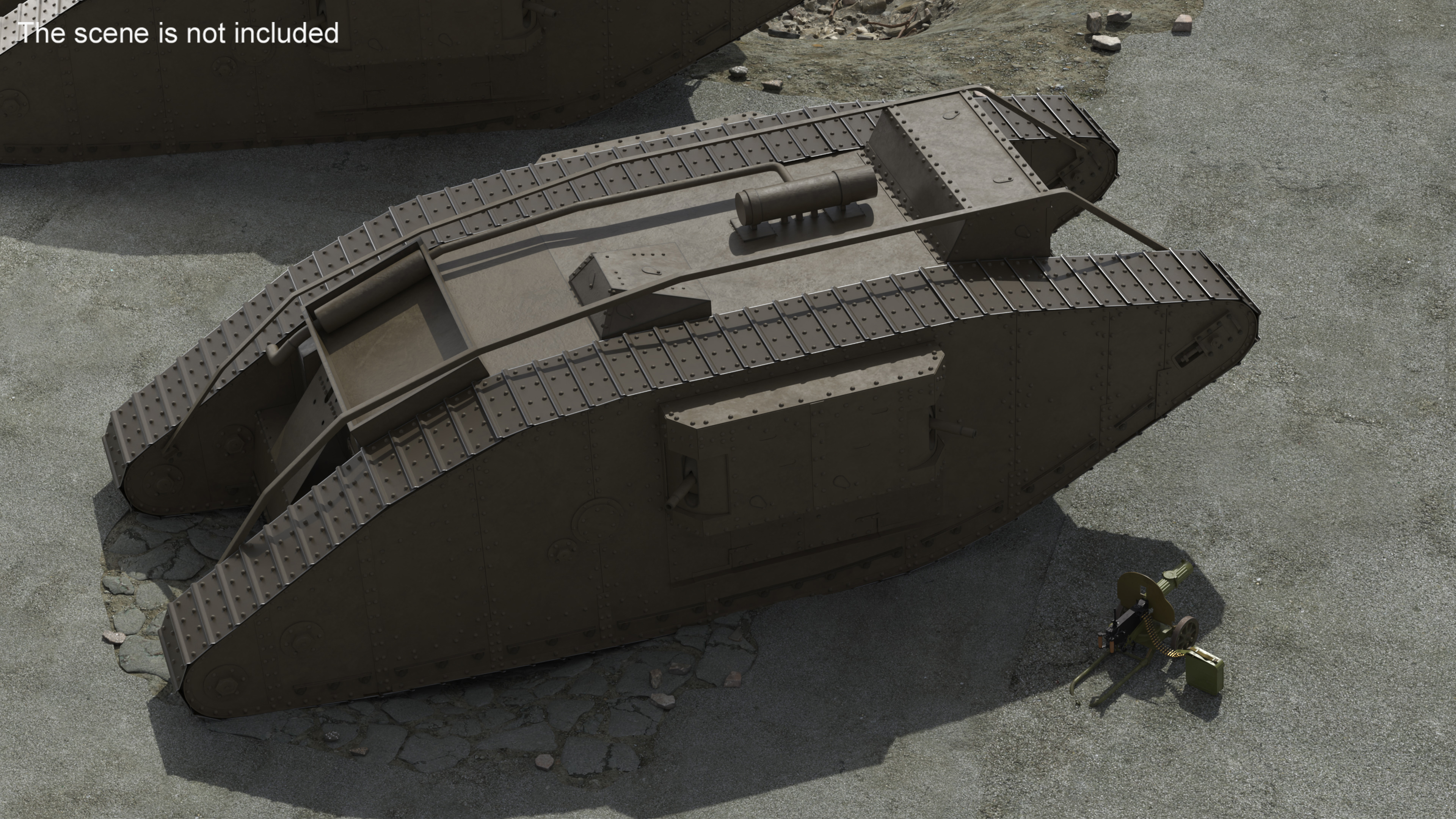 3D Tank MK 4 Female