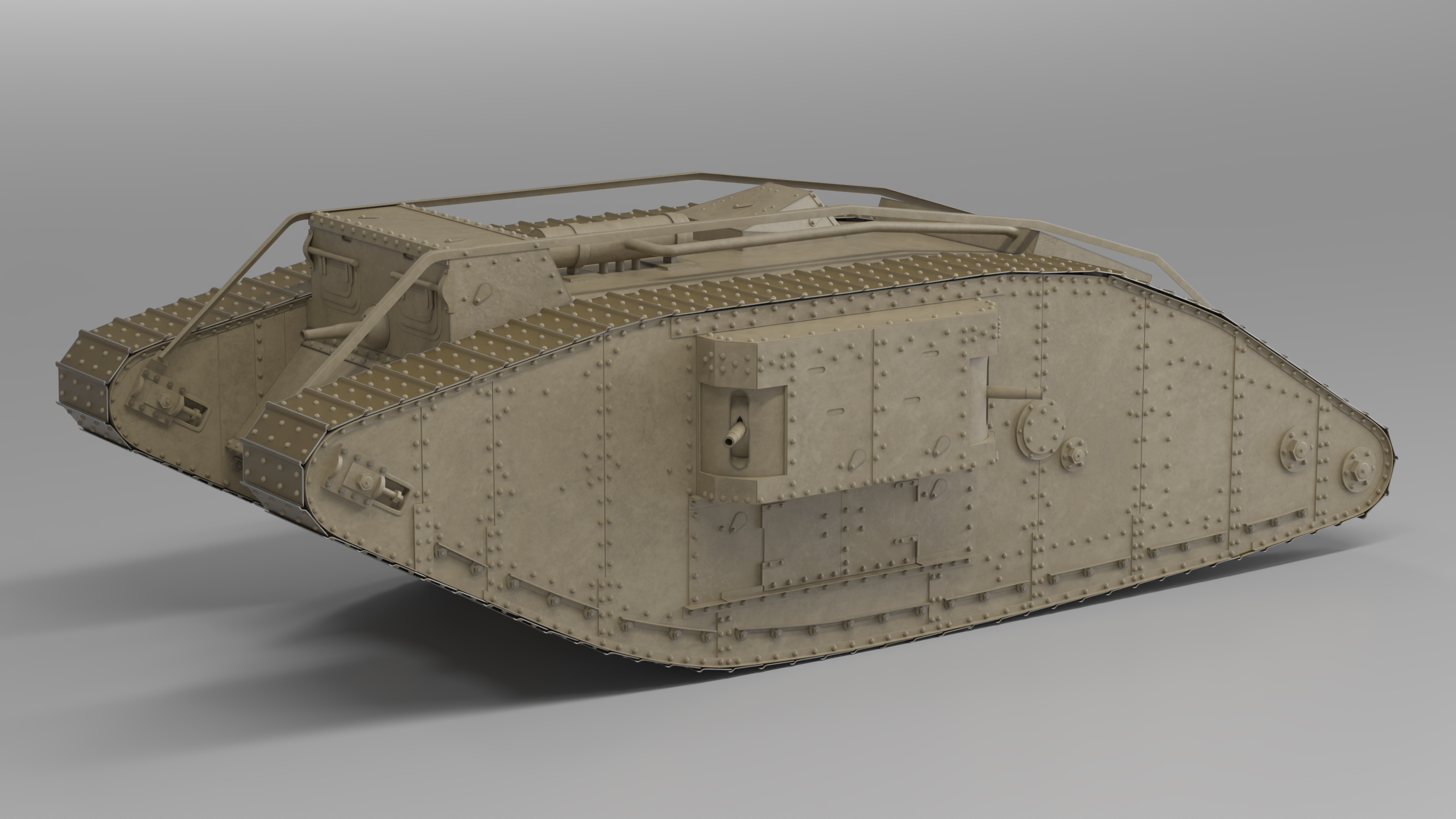 3D Tank MK 4 Female
