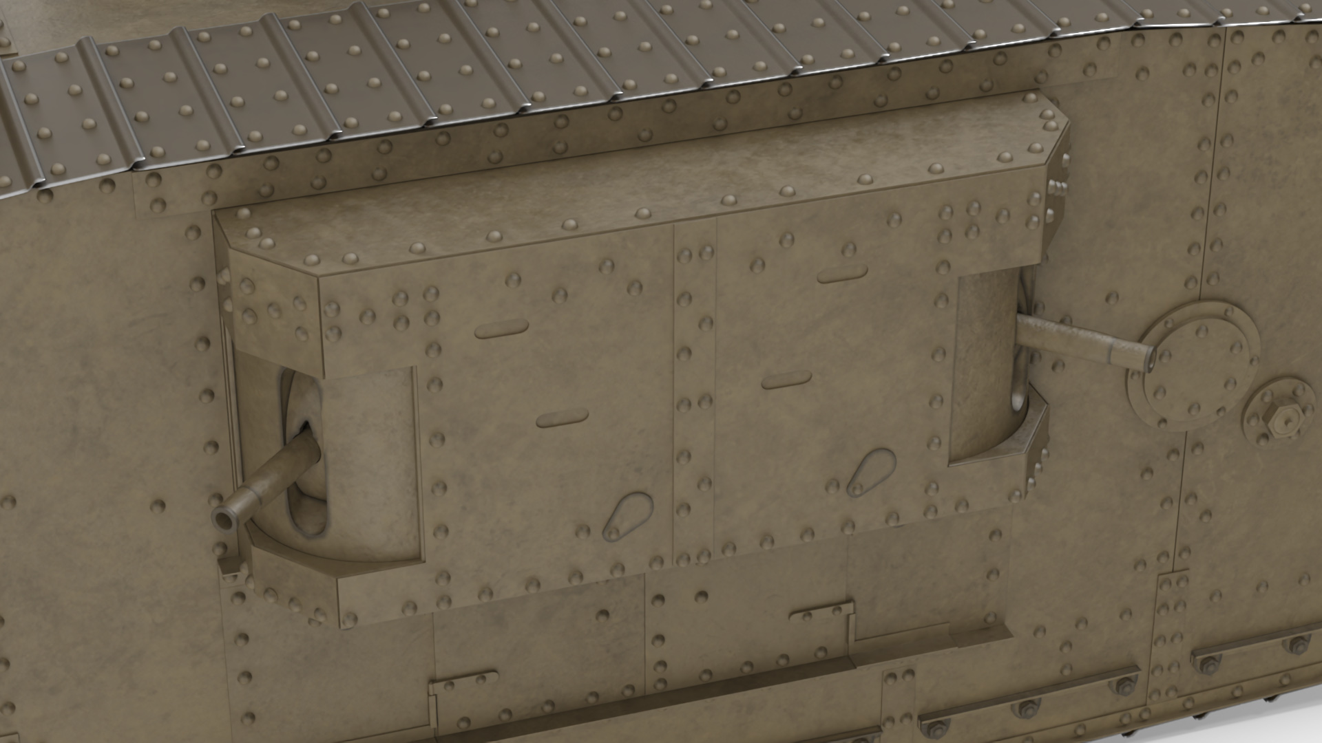 3D Tank MK 4 Female