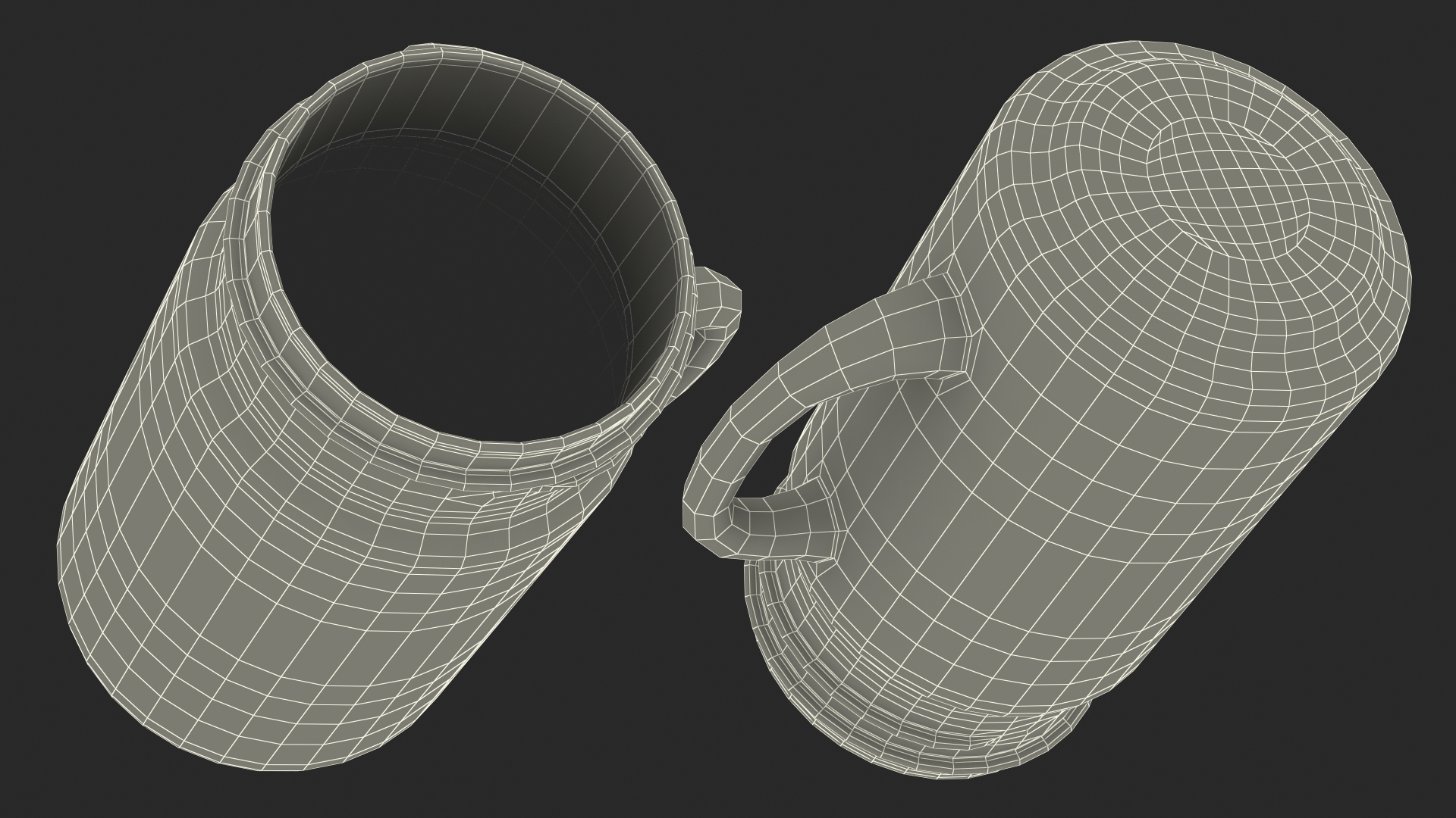 3D Mason Jar With Handle