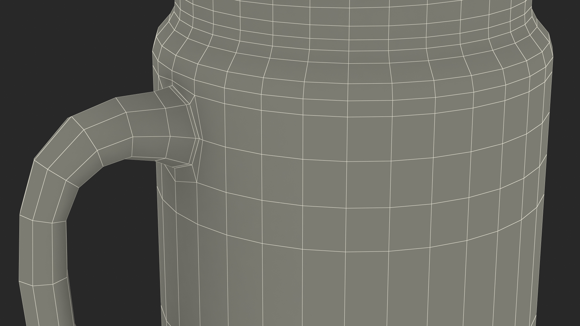 3D Mason Jar With Handle