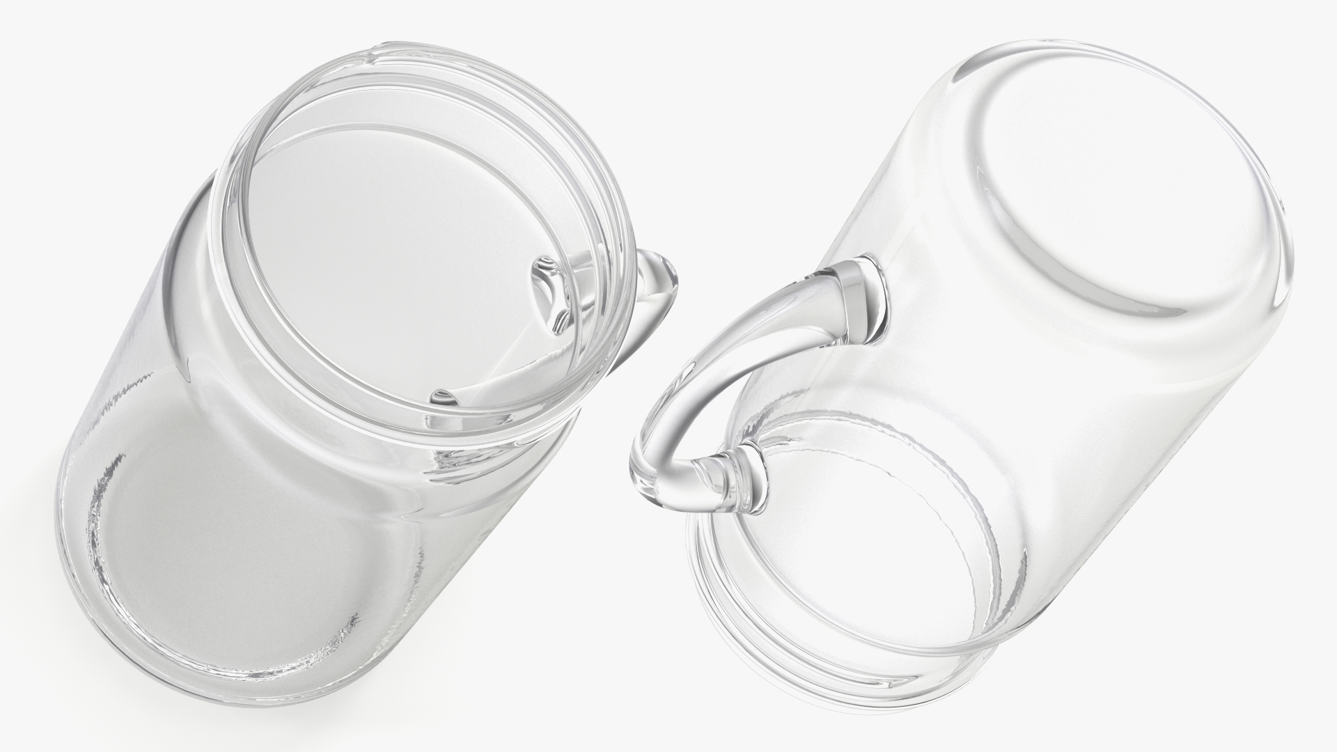 3D Mason Jar With Handle