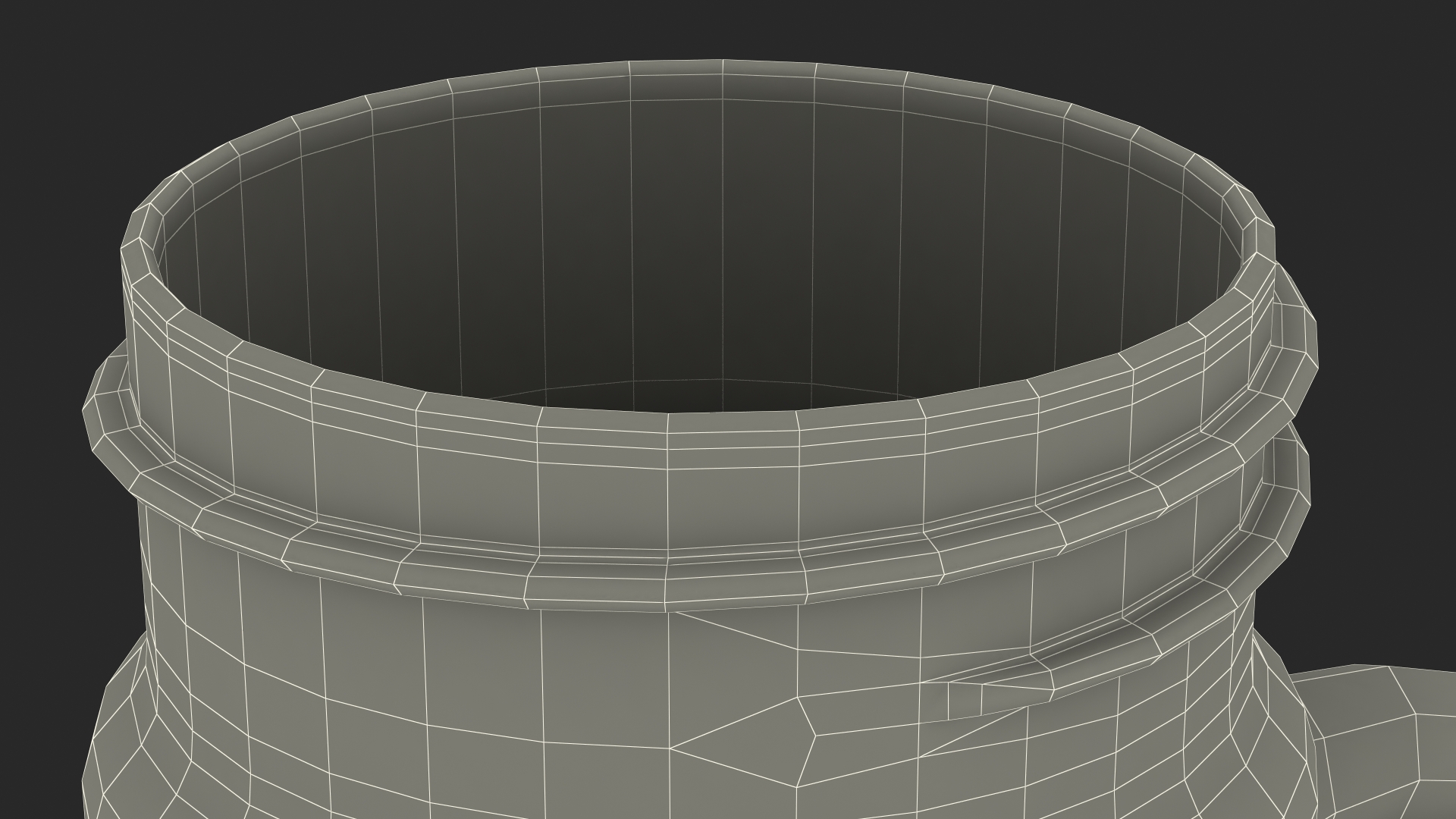 3D Mason Jar With Handle