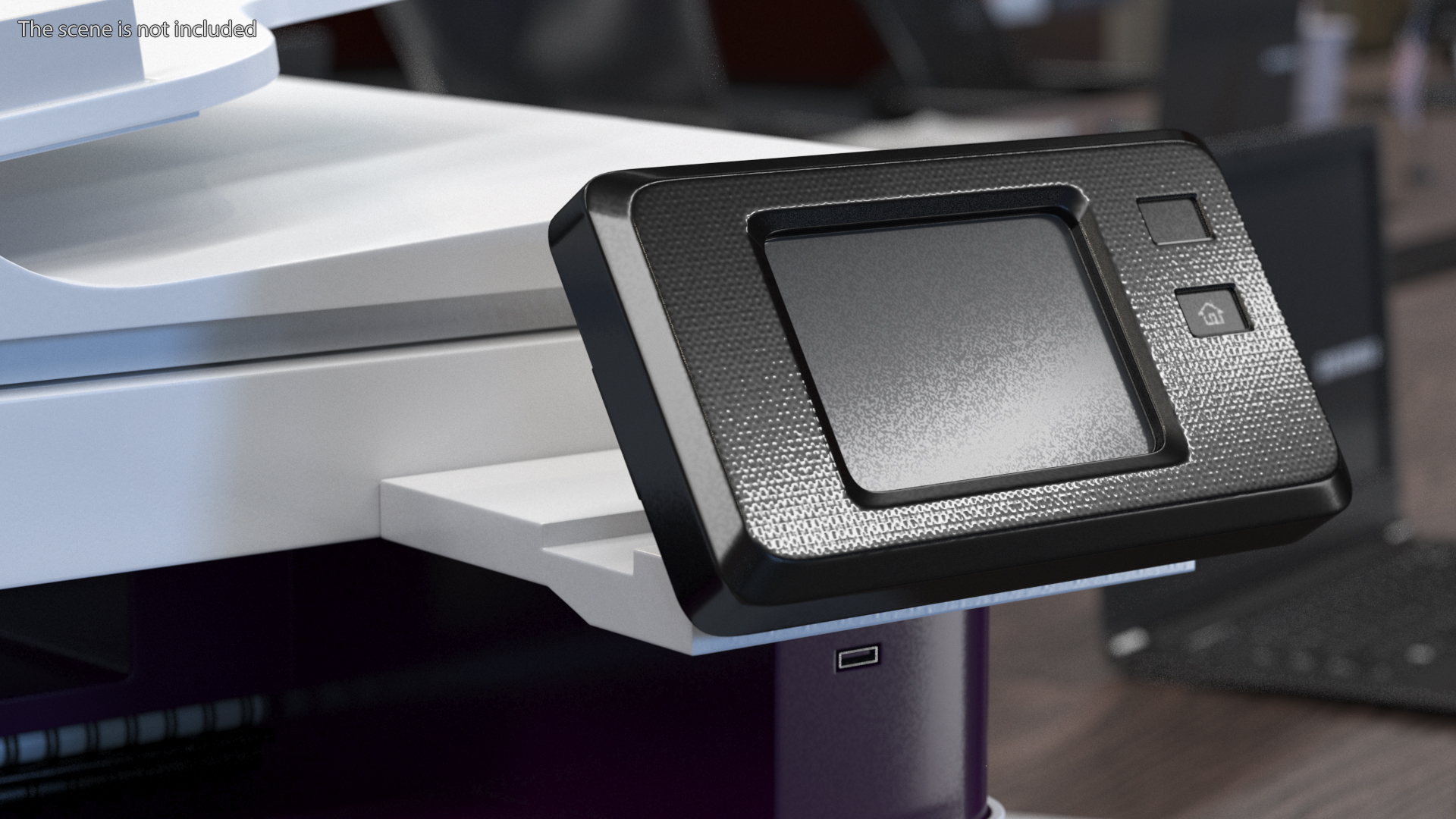 Multifunction Laser Printer Power OFF 3D
