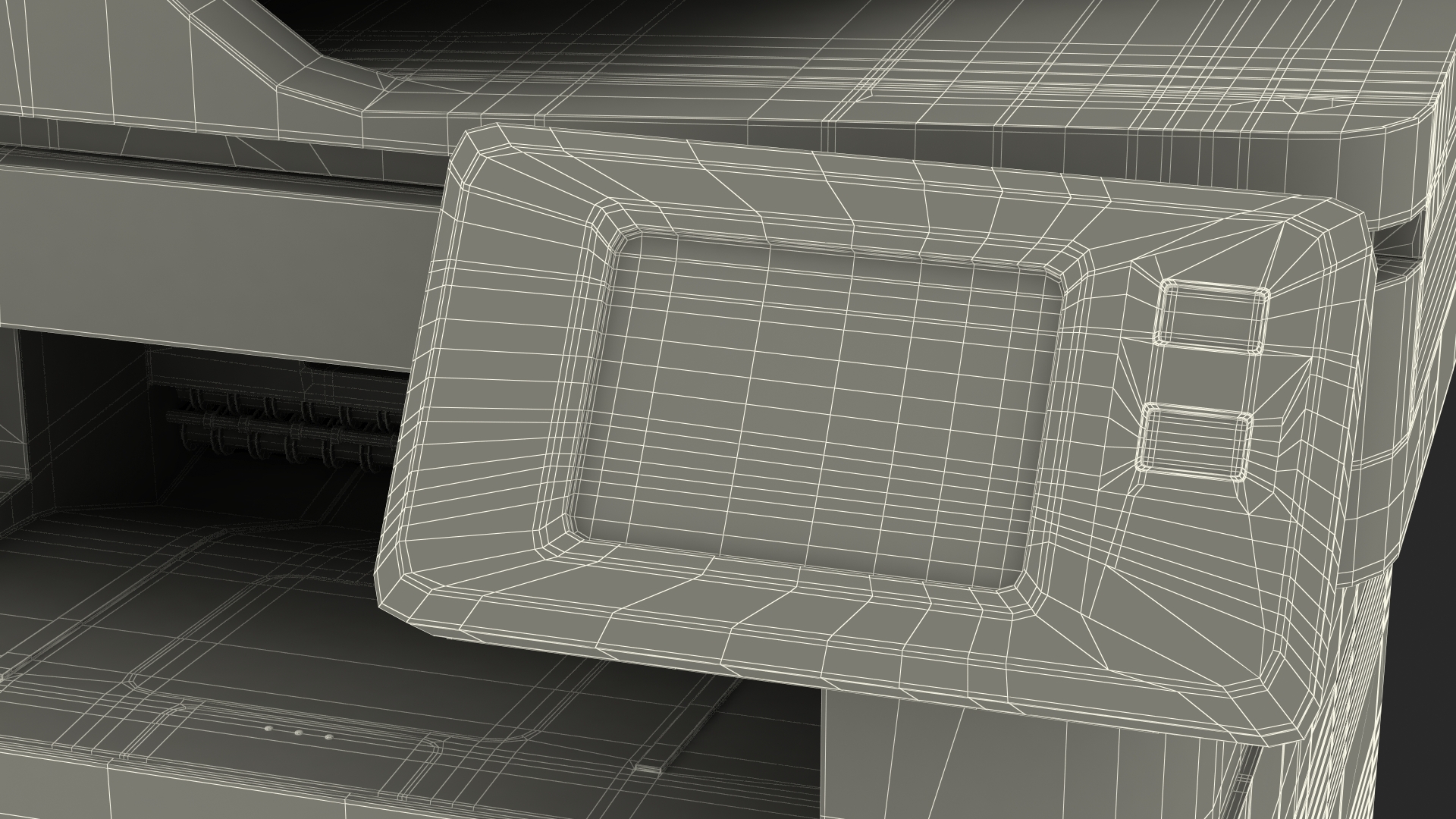 Multifunction Laser Printer Power OFF 3D