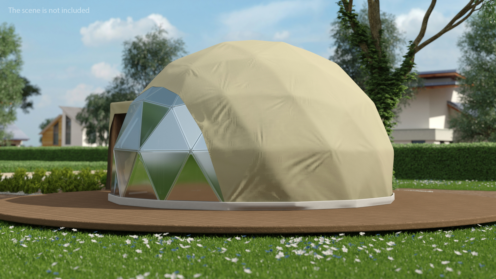 3D Eco Living Domes