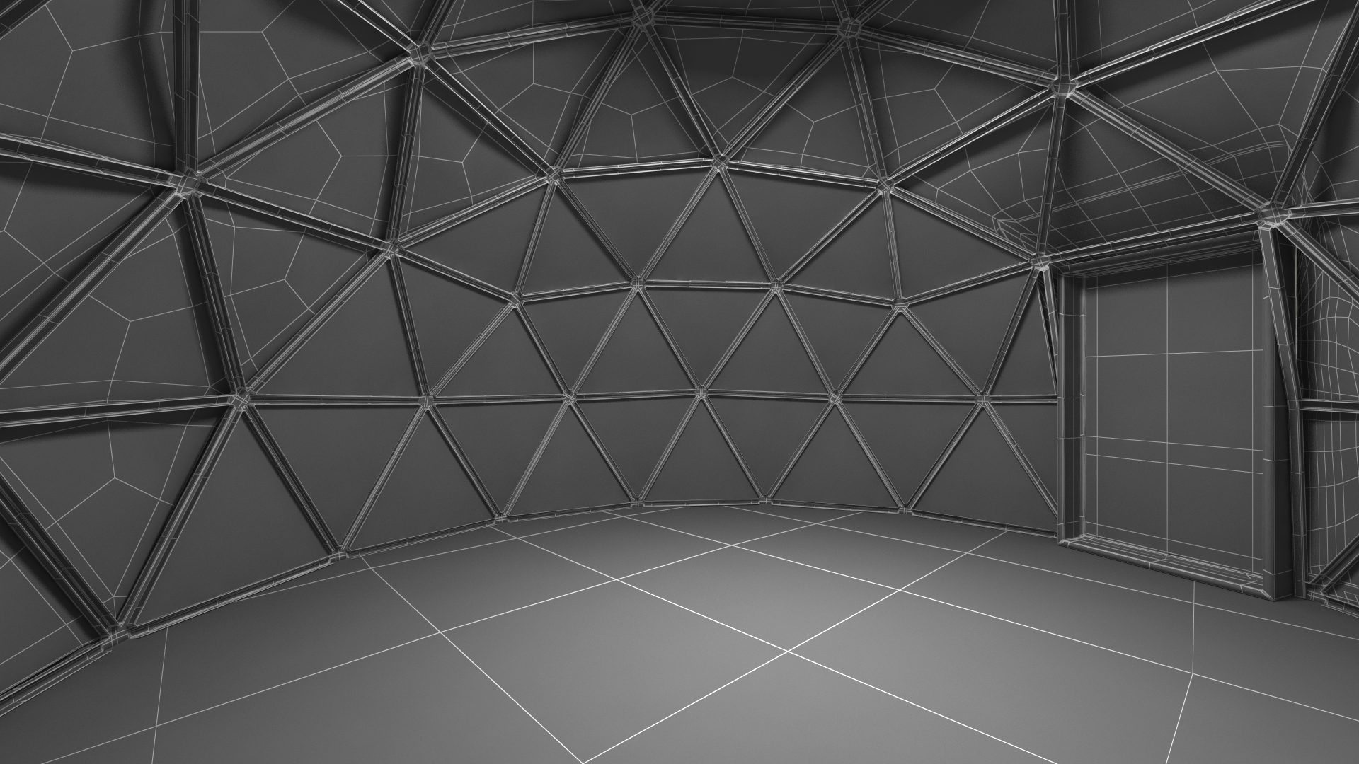 3D Eco Living Domes