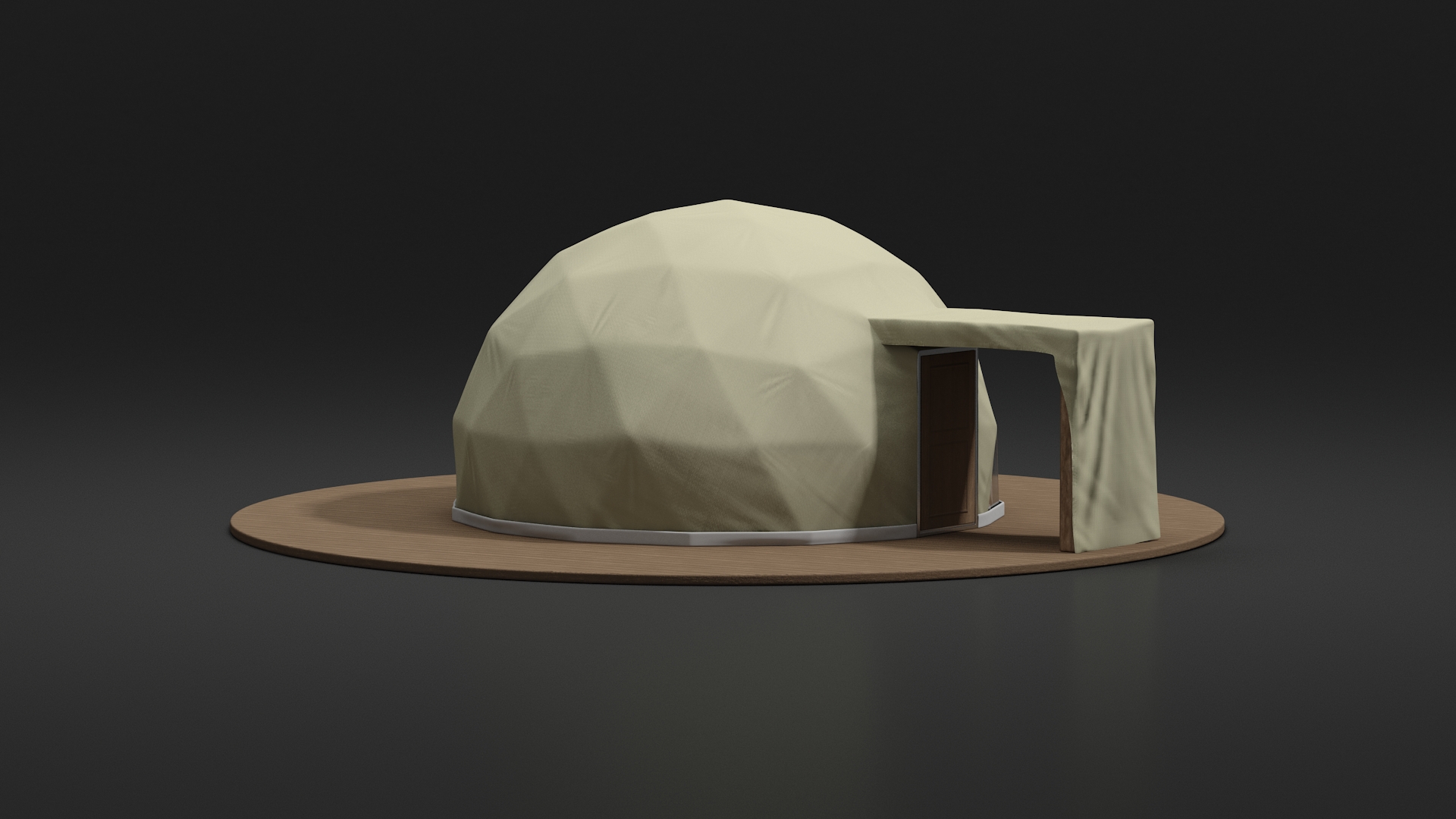 3D Eco Living Domes