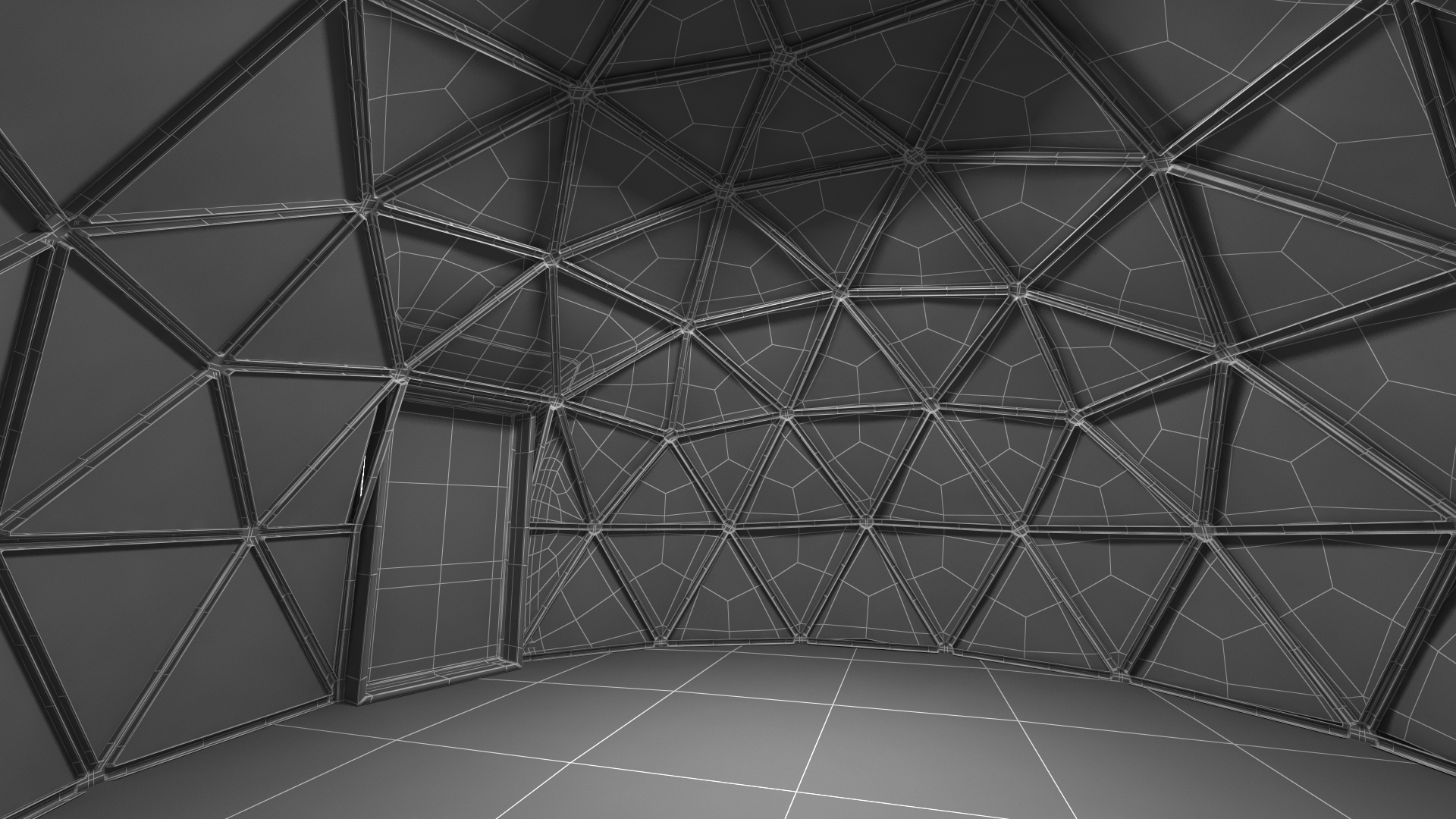 3D Eco Living Domes