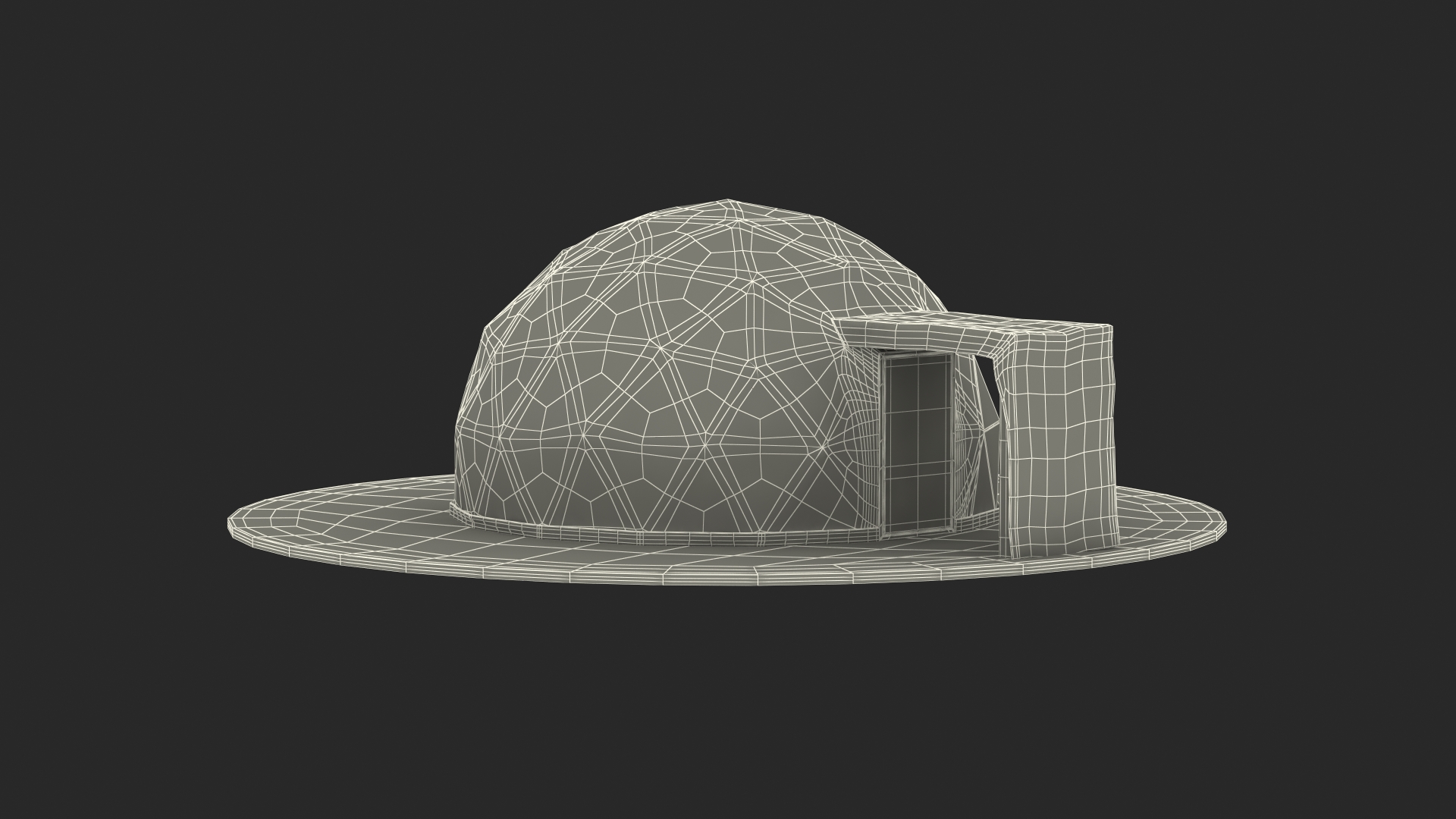 3D Eco Living Domes