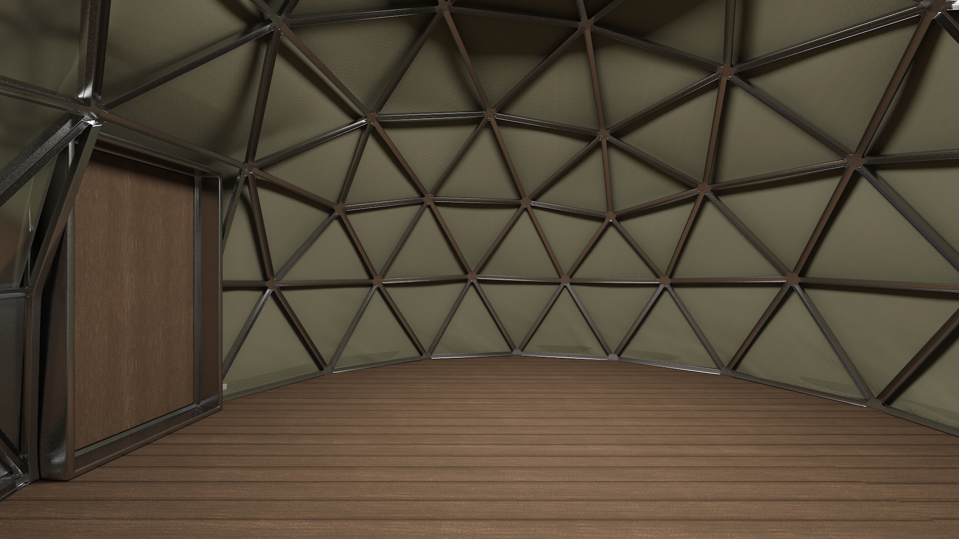 3D Eco Living Domes