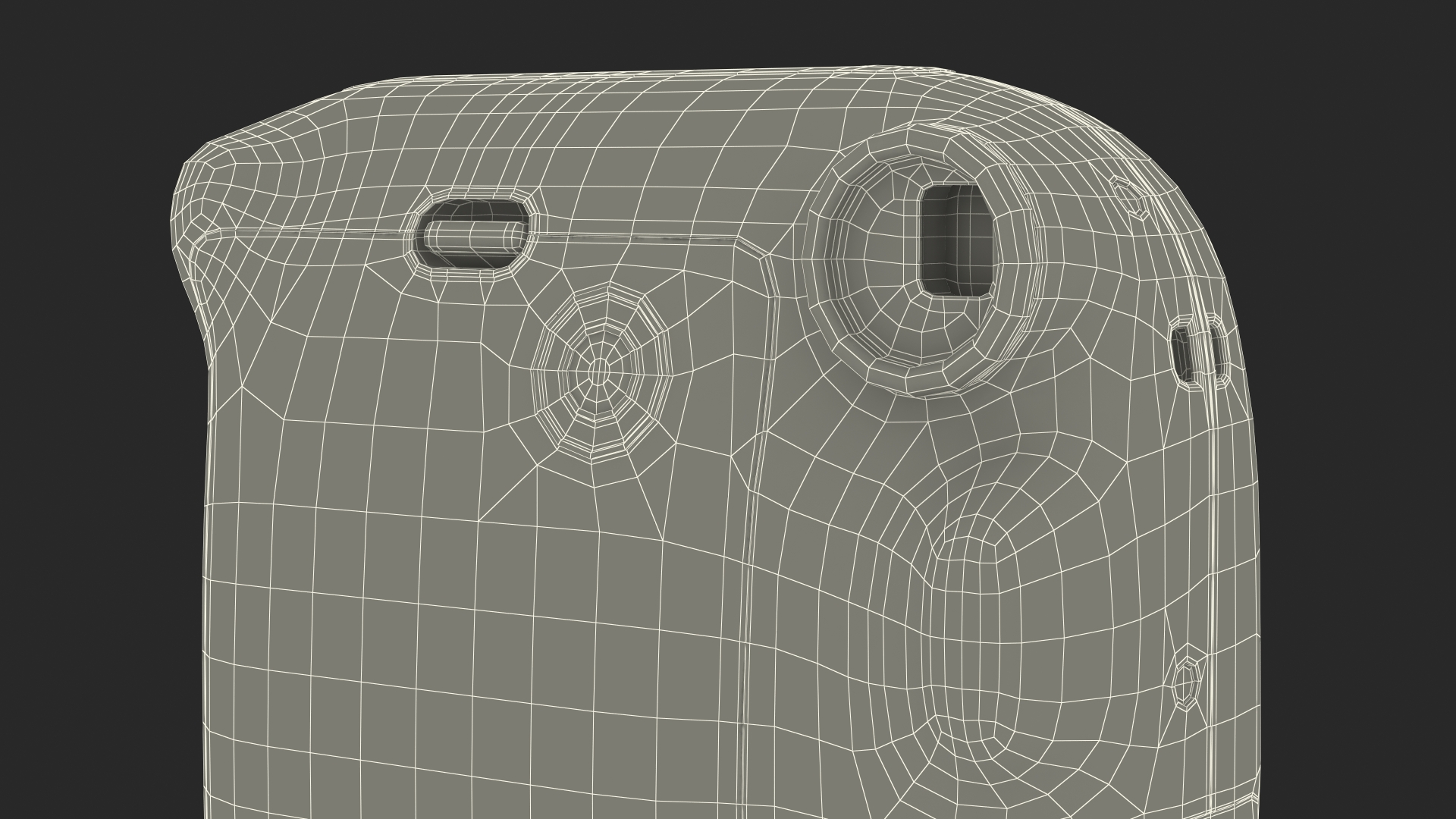 Modern Instant Print Camera 3D