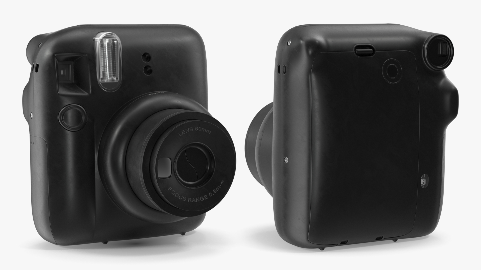 Modern Instant Print Camera 3D