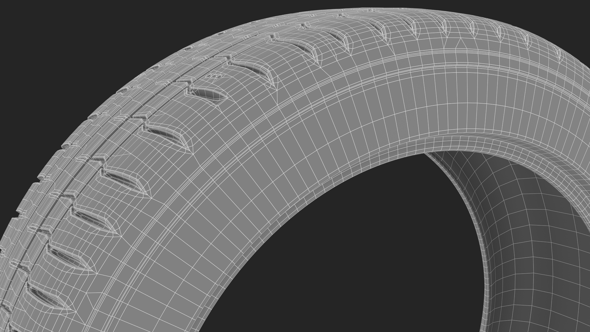 Sport Car Tire 3D model