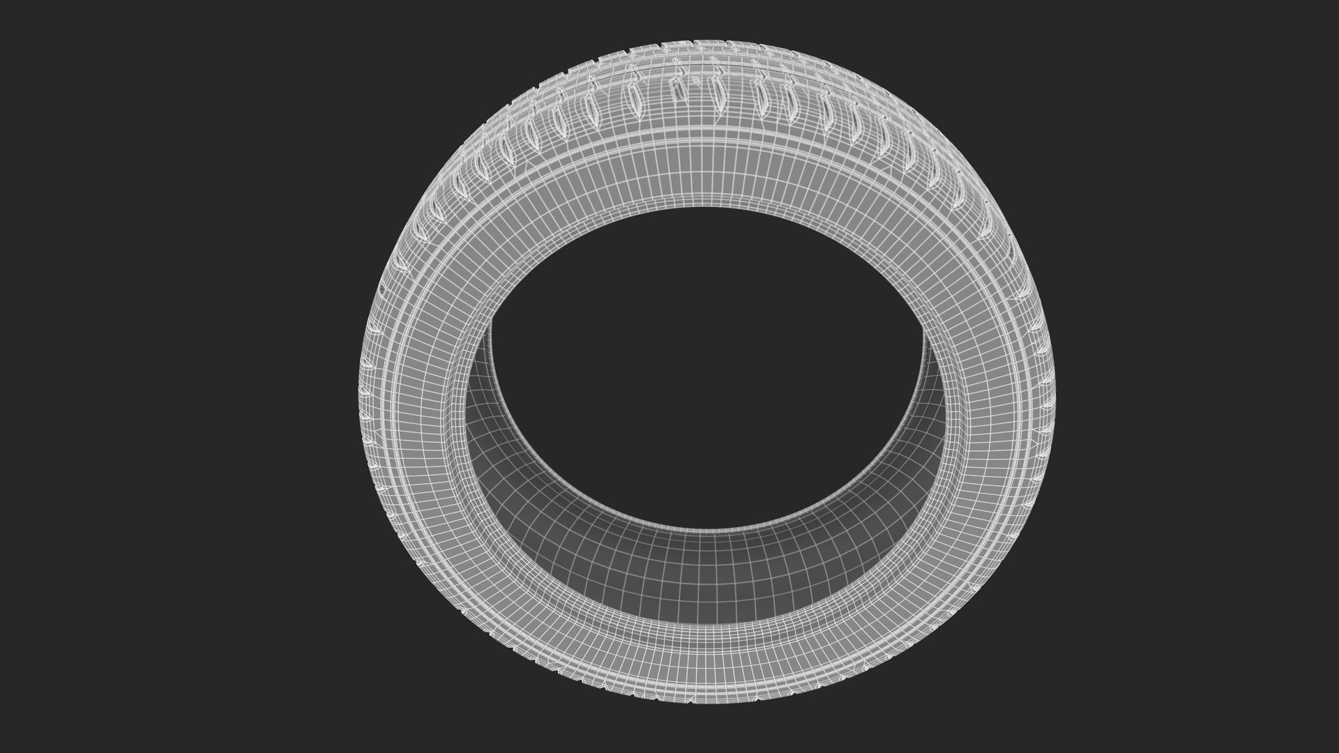 Sport Car Tire 3D model