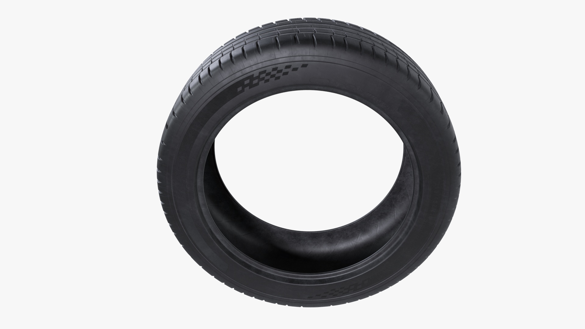 Sport Car Tire 3D model