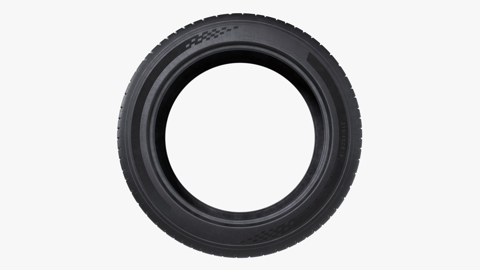 Sport Car Tire 3D model
