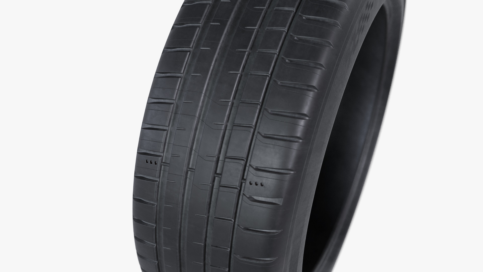 Sport Car Tire 3D model