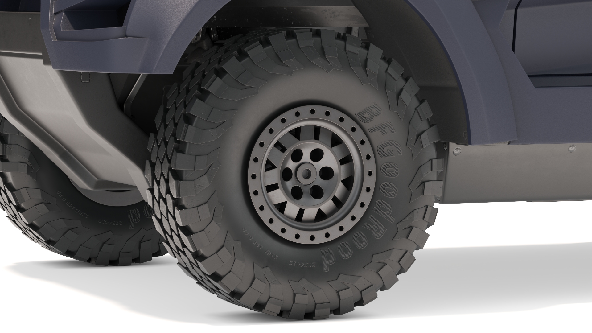 3D model Armored Tactical Ground Interceptor Vehicle Rigged