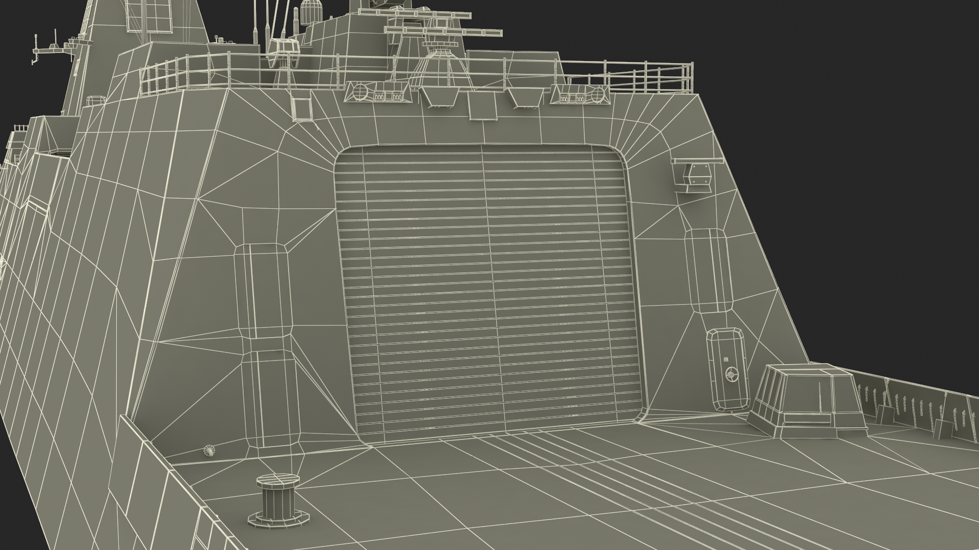 3D model Japanese Mogami Class Frigate FFM-2