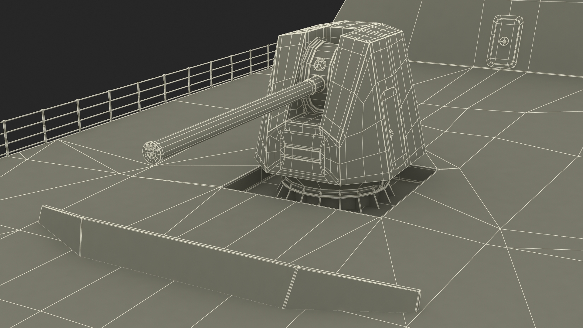 3D model Japanese Mogami Class Frigate FFM-2
