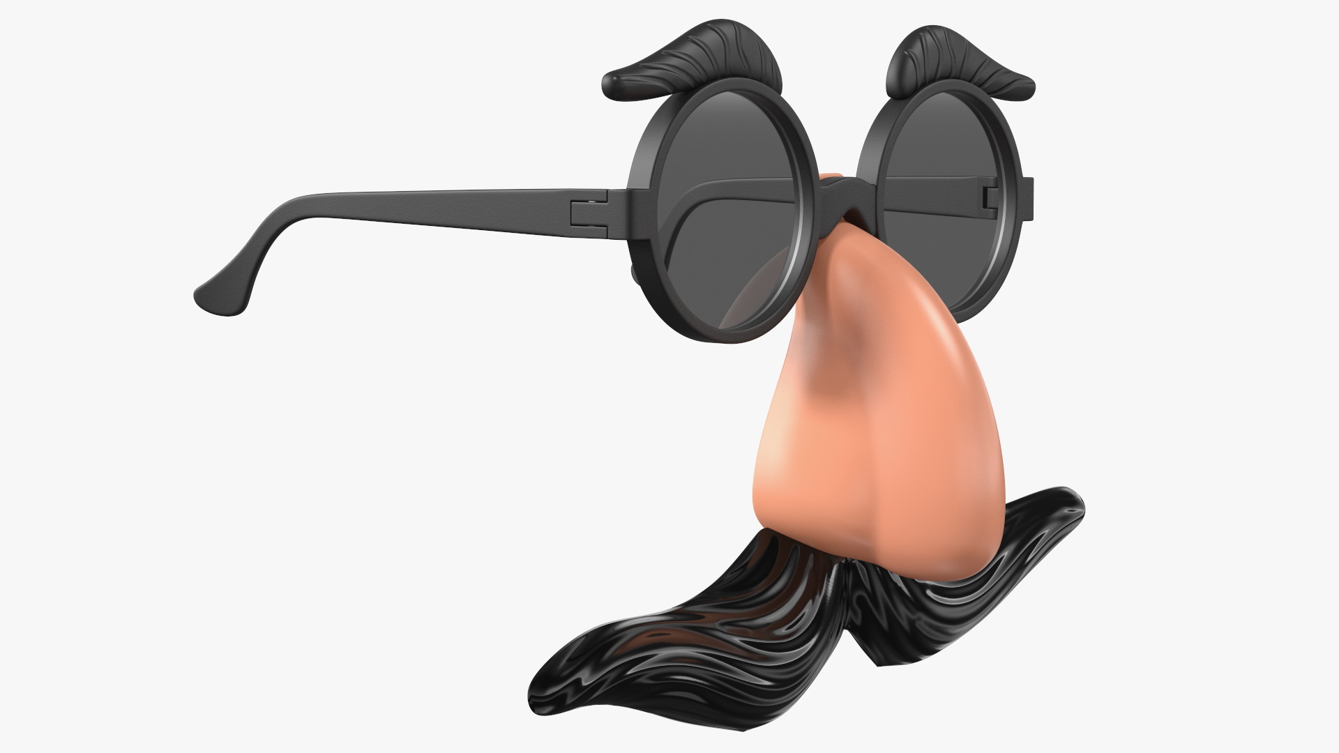 Groucho Disguise Glasses 3D model