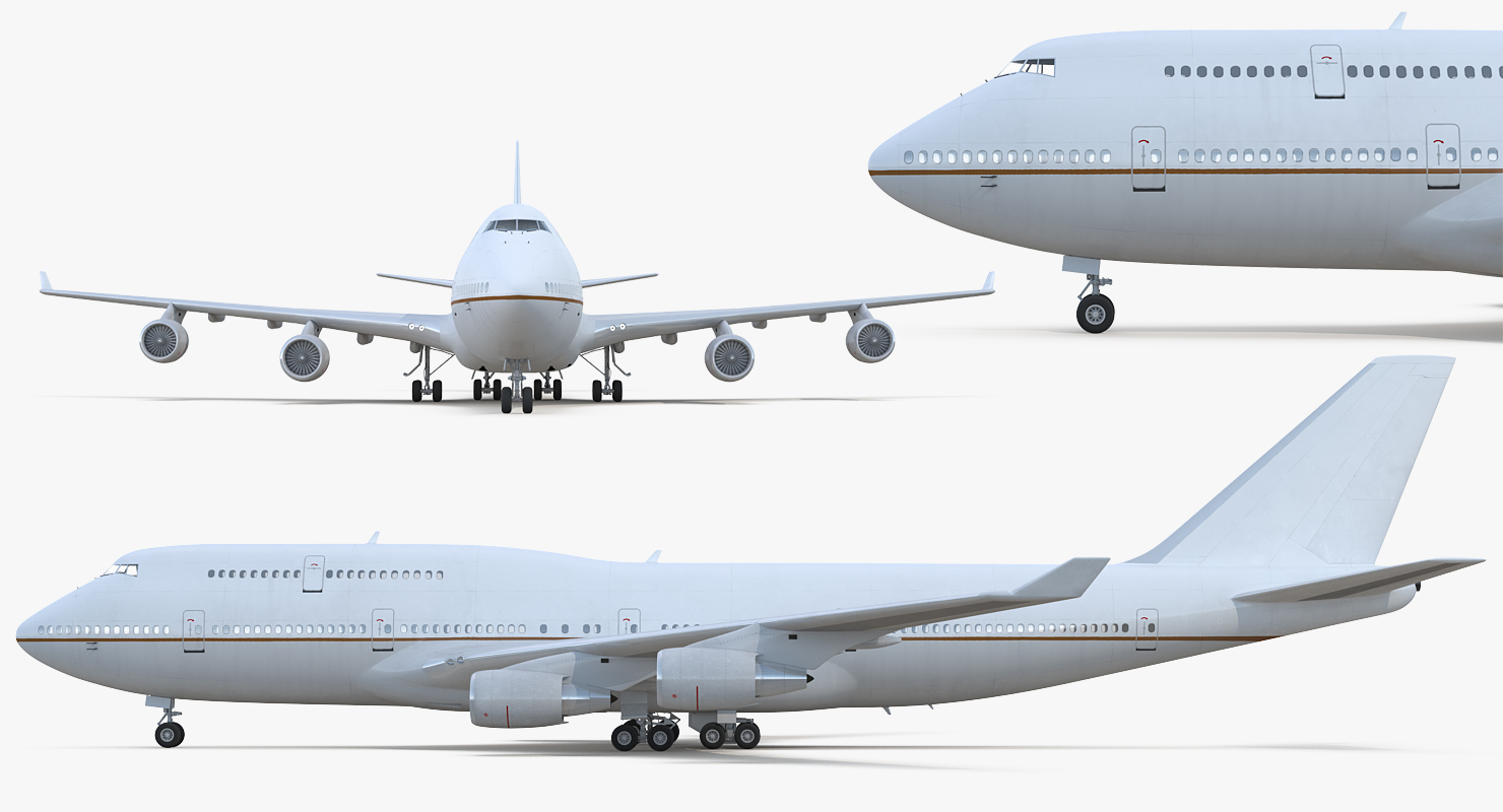 Boeing 747 400 Generic 3D