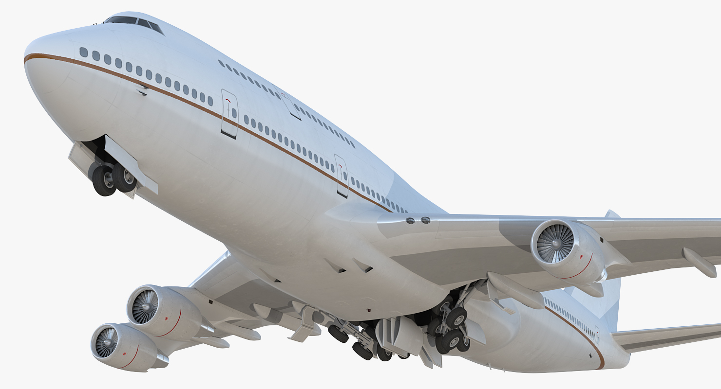 Boeing 747 400 Generic 3D