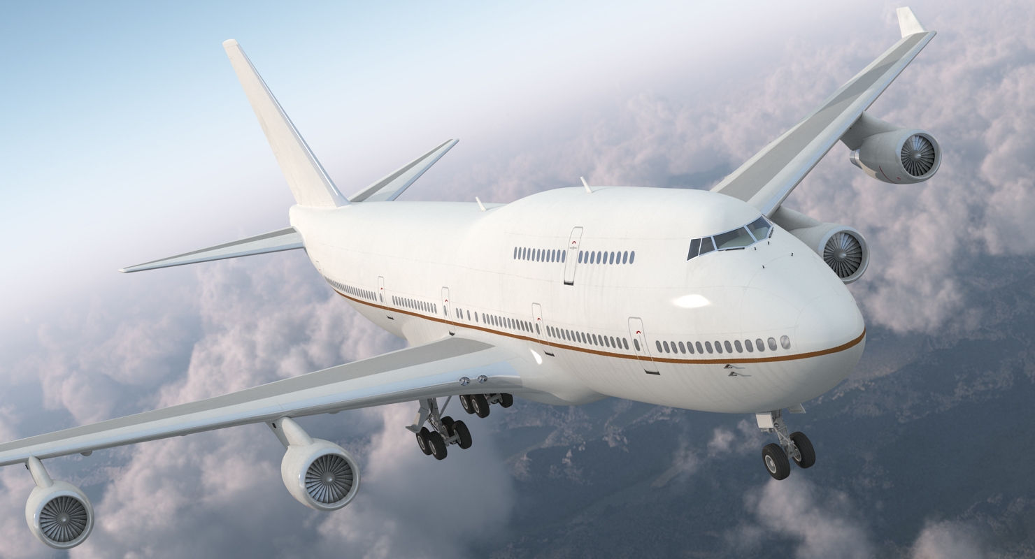 Boeing 747 400 Generic 3D