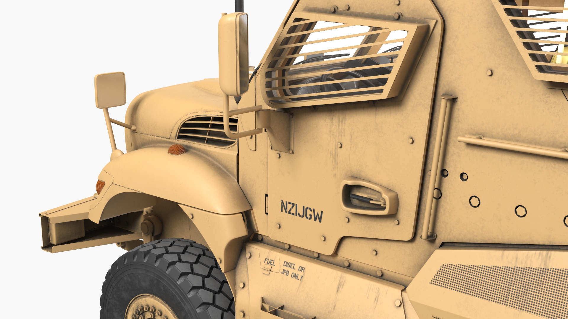 3D International MaxxPro Armored Fighting Vehicle