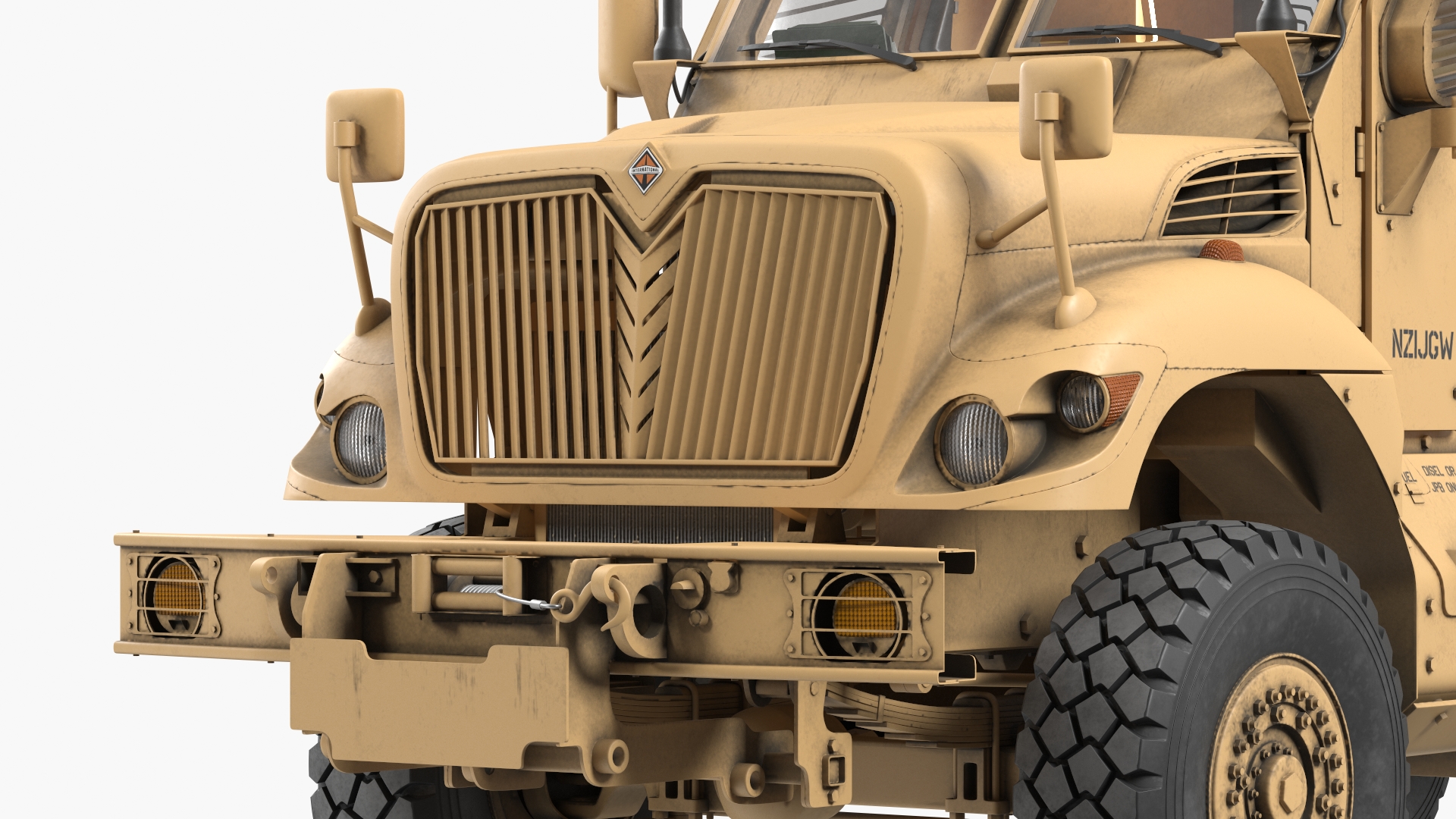 3D International MaxxPro Armored Fighting Vehicle