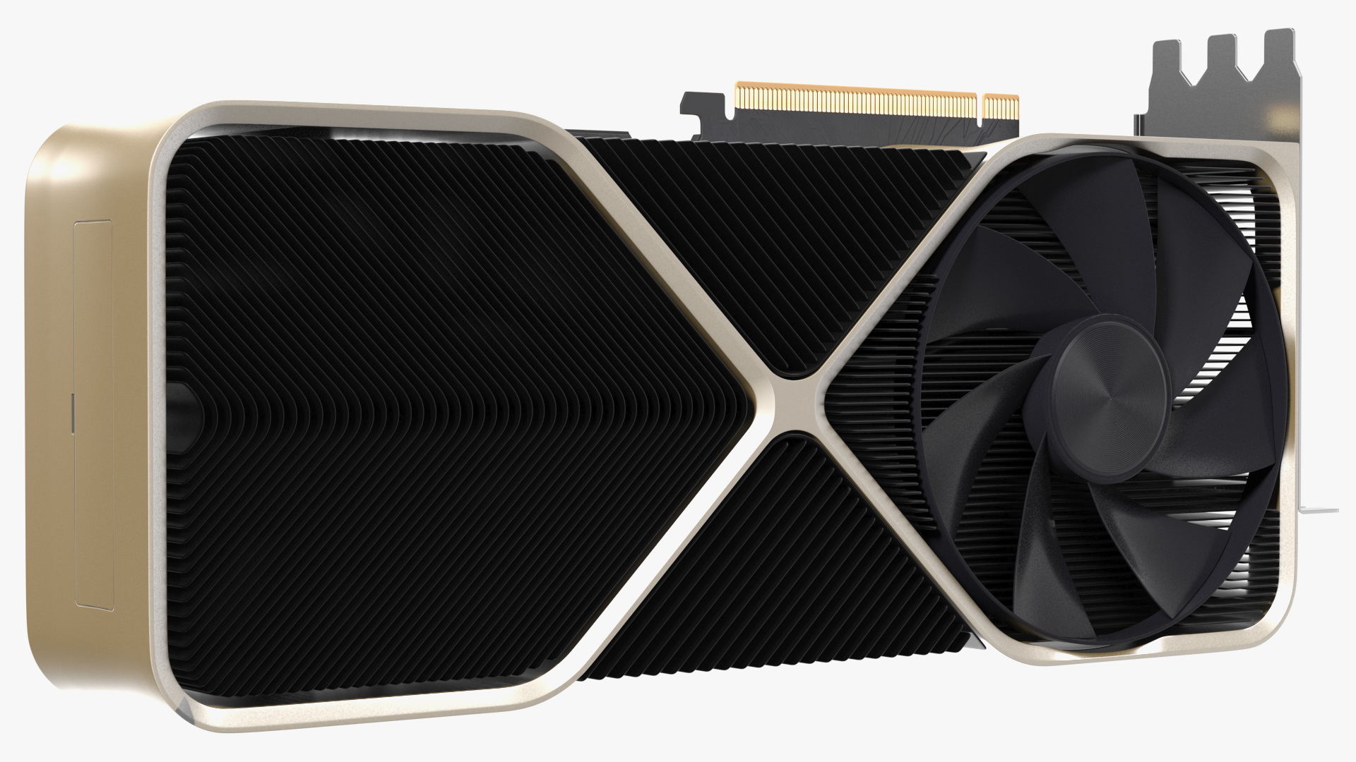 3D Computer Graphics Video Card model