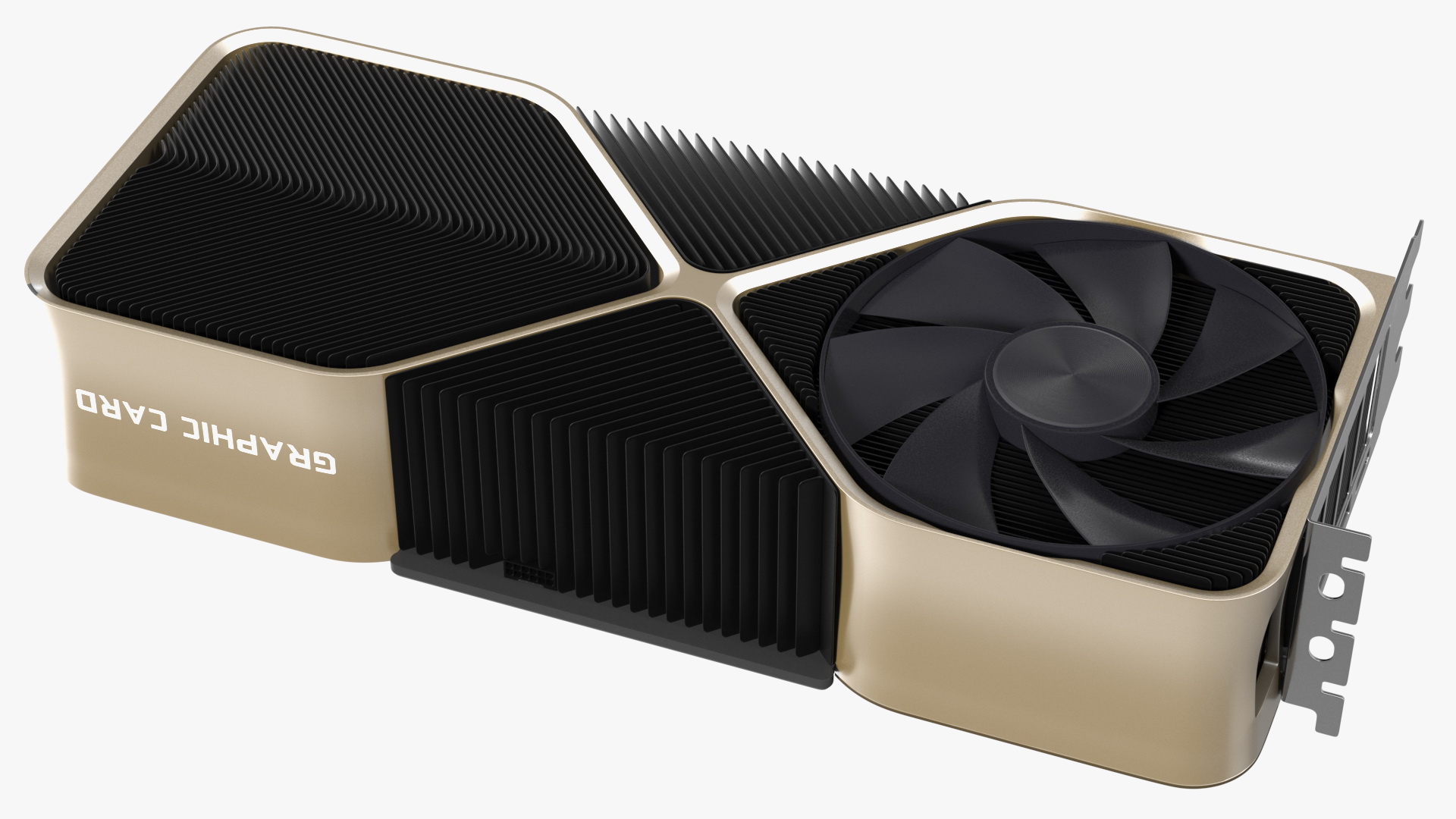 3D Computer Graphics Video Card model