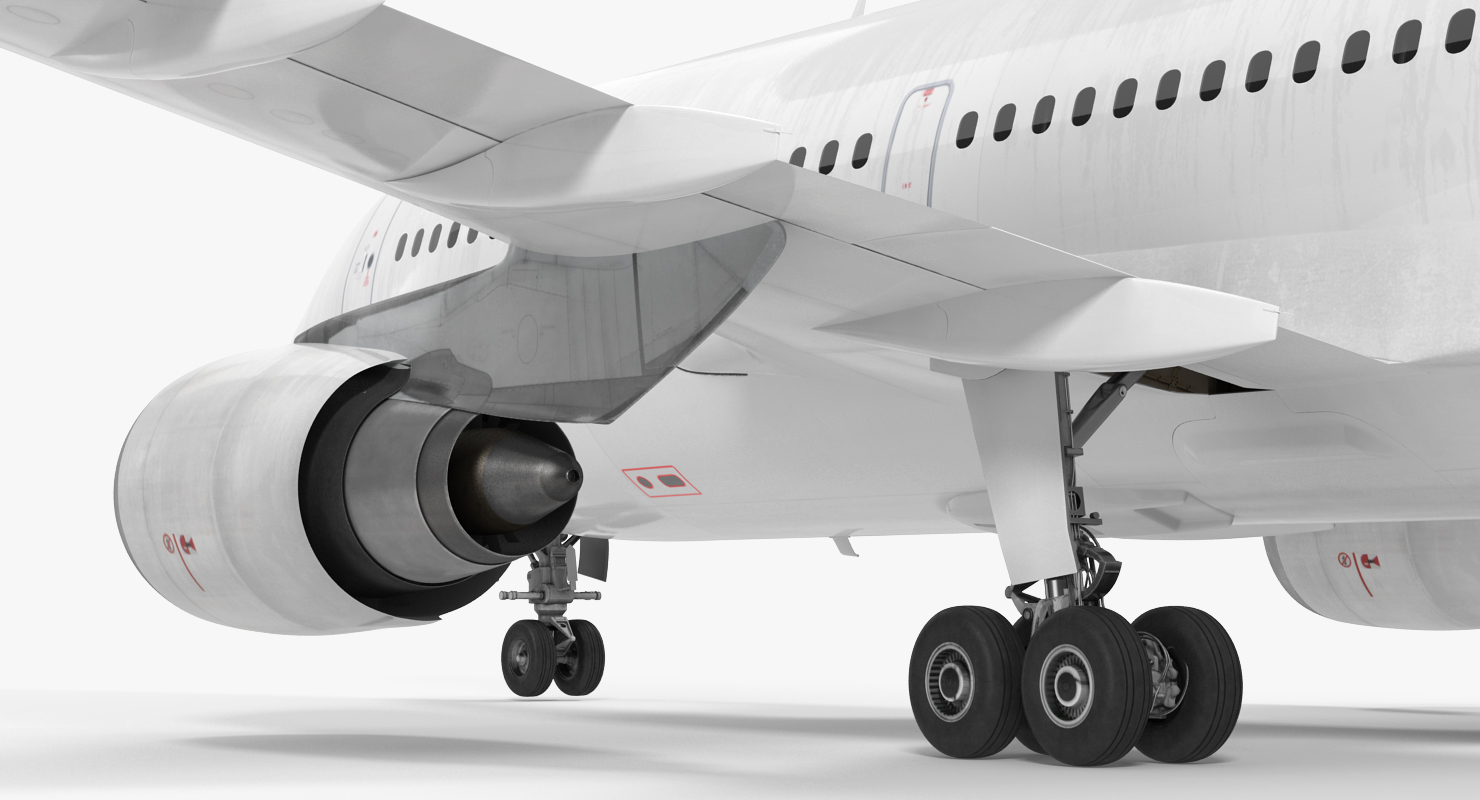 3D model Airbus A310 300 Generic Rigged