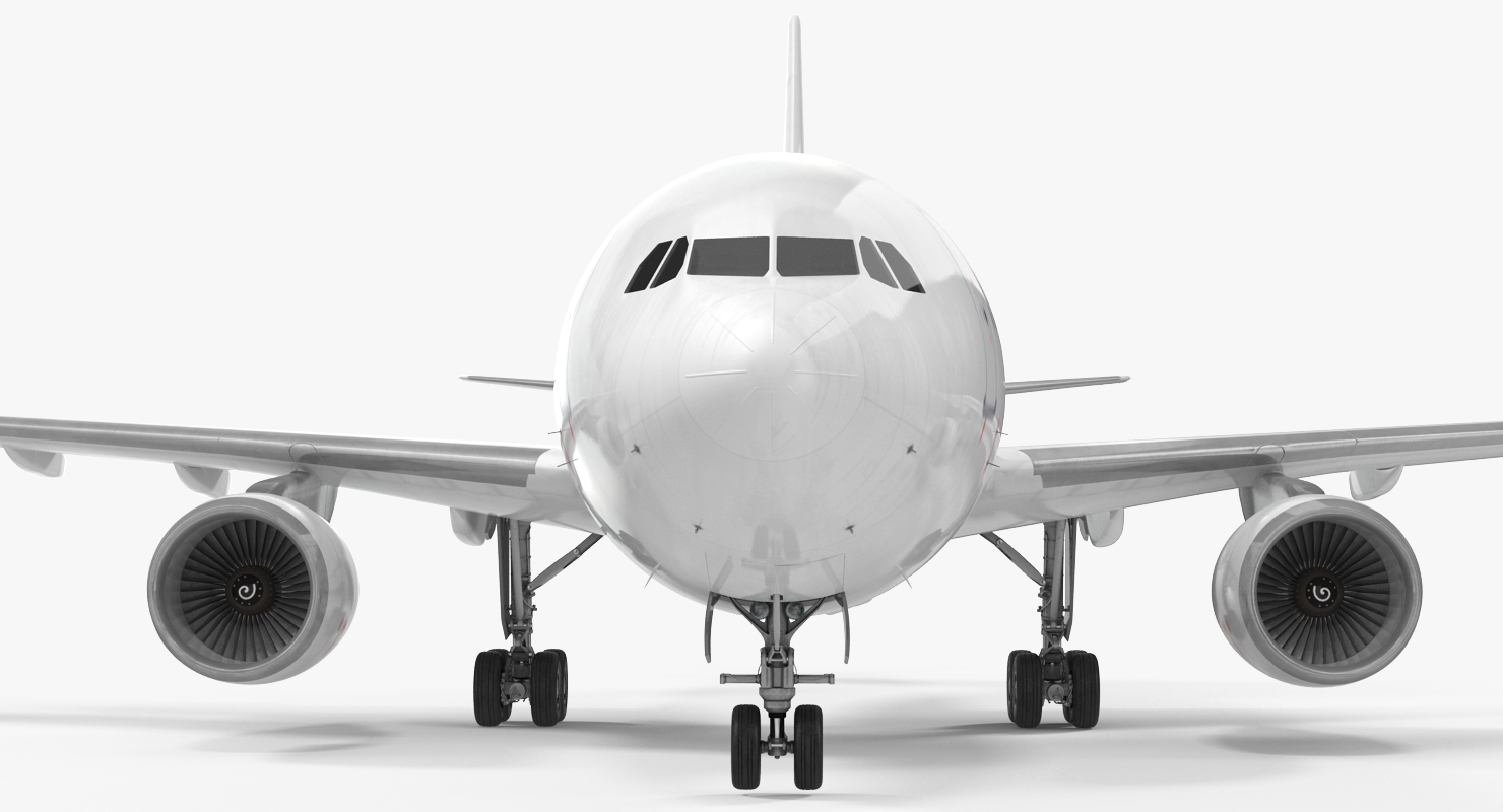 3D model Airbus A310 300 Generic Rigged