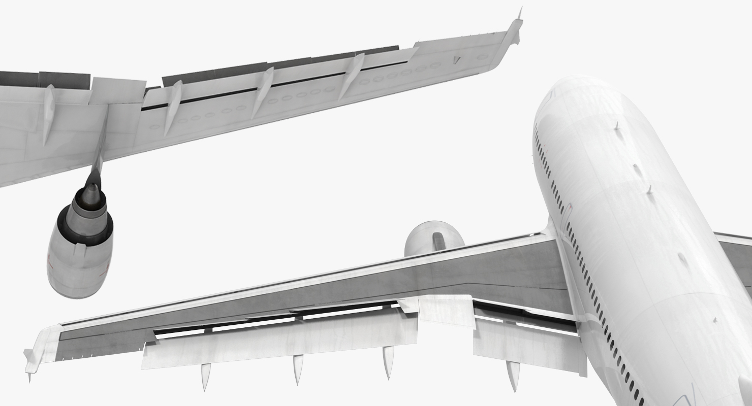 3D model Airbus A310 300 Generic Rigged