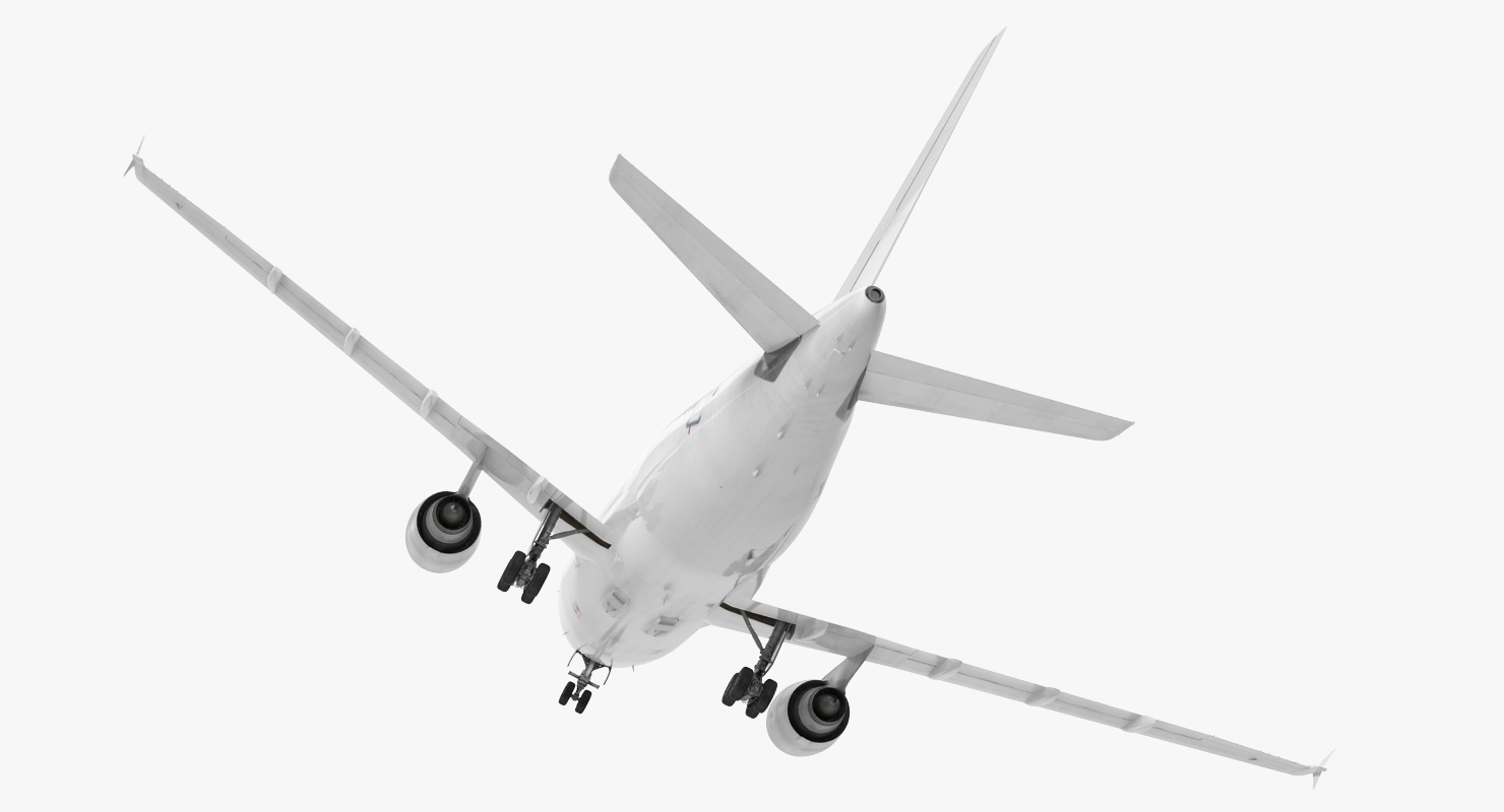 3D model Airbus A310 300 Generic Rigged