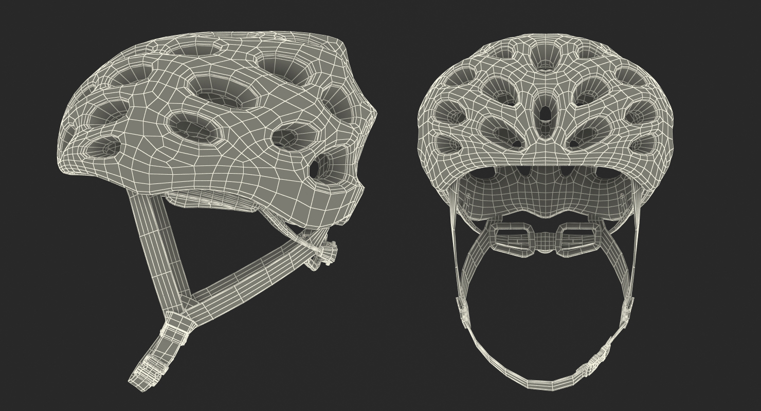 Bicycle Helmet 3D model