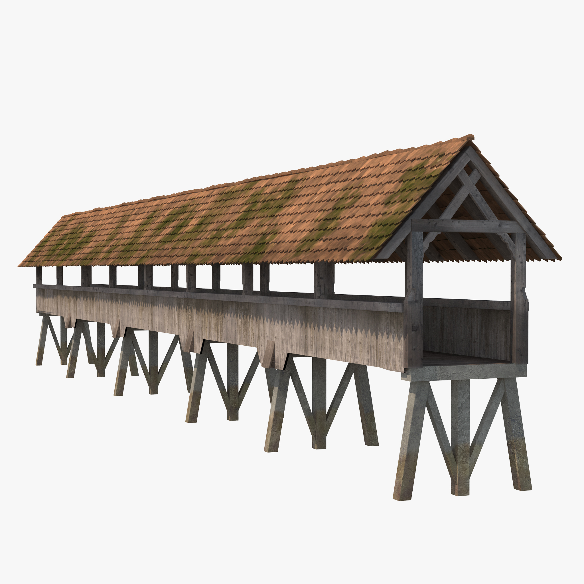 Wooden Footbridge