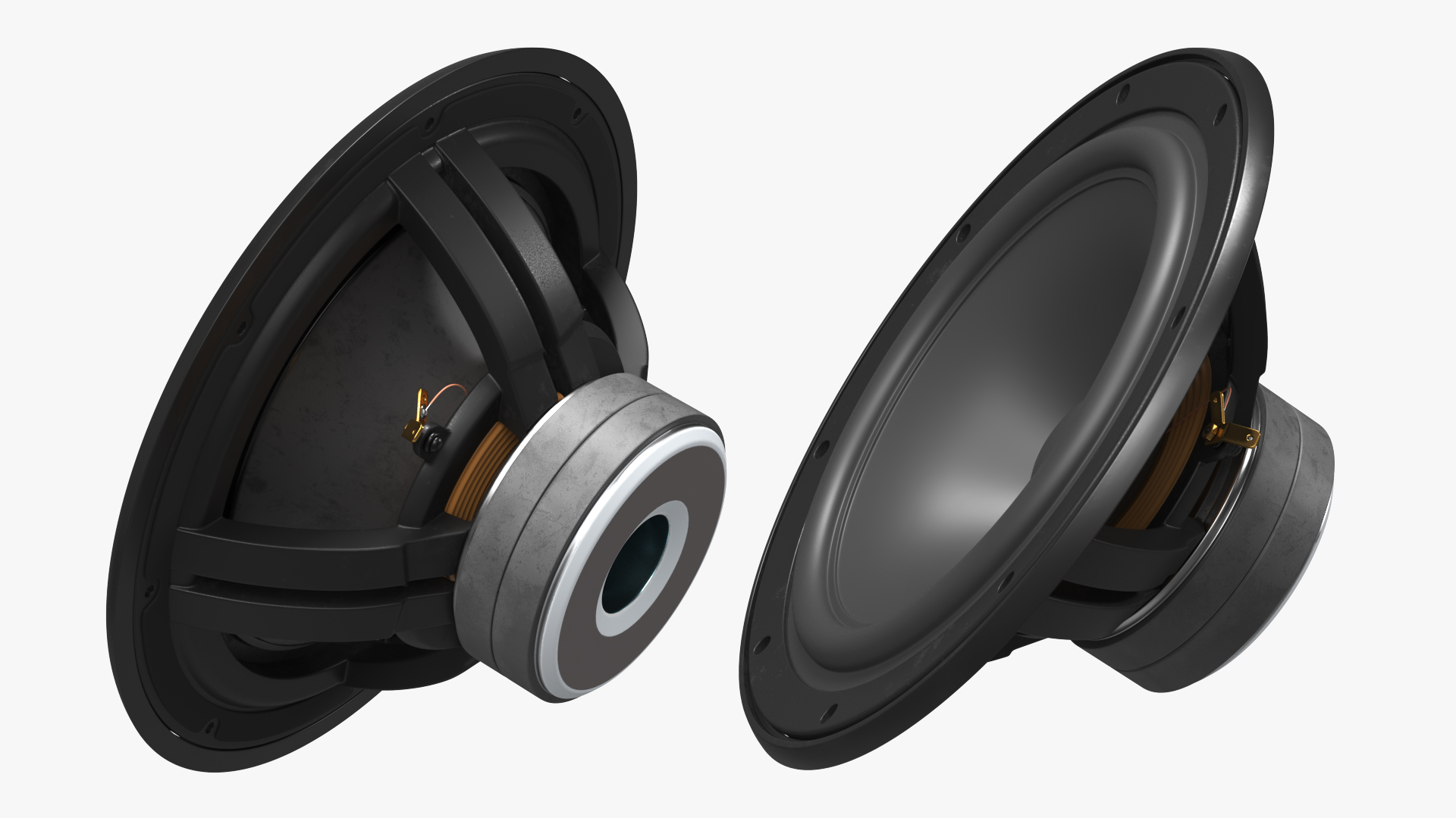 High Power Speaker Woofer Component, view 4