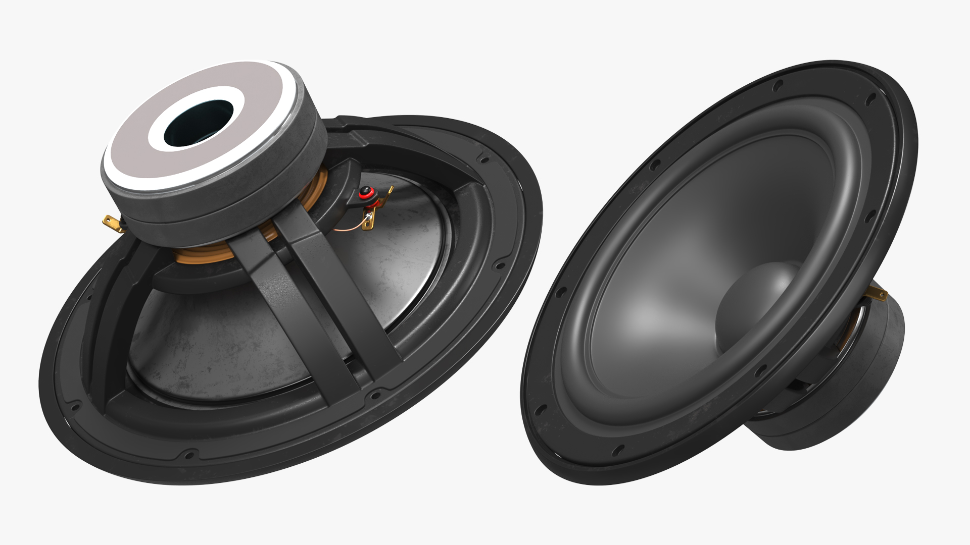 High Power Speaker Woofer Component
