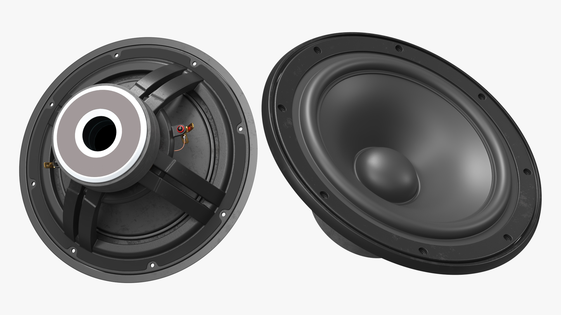 High Power Speaker Woofer Component, view 3