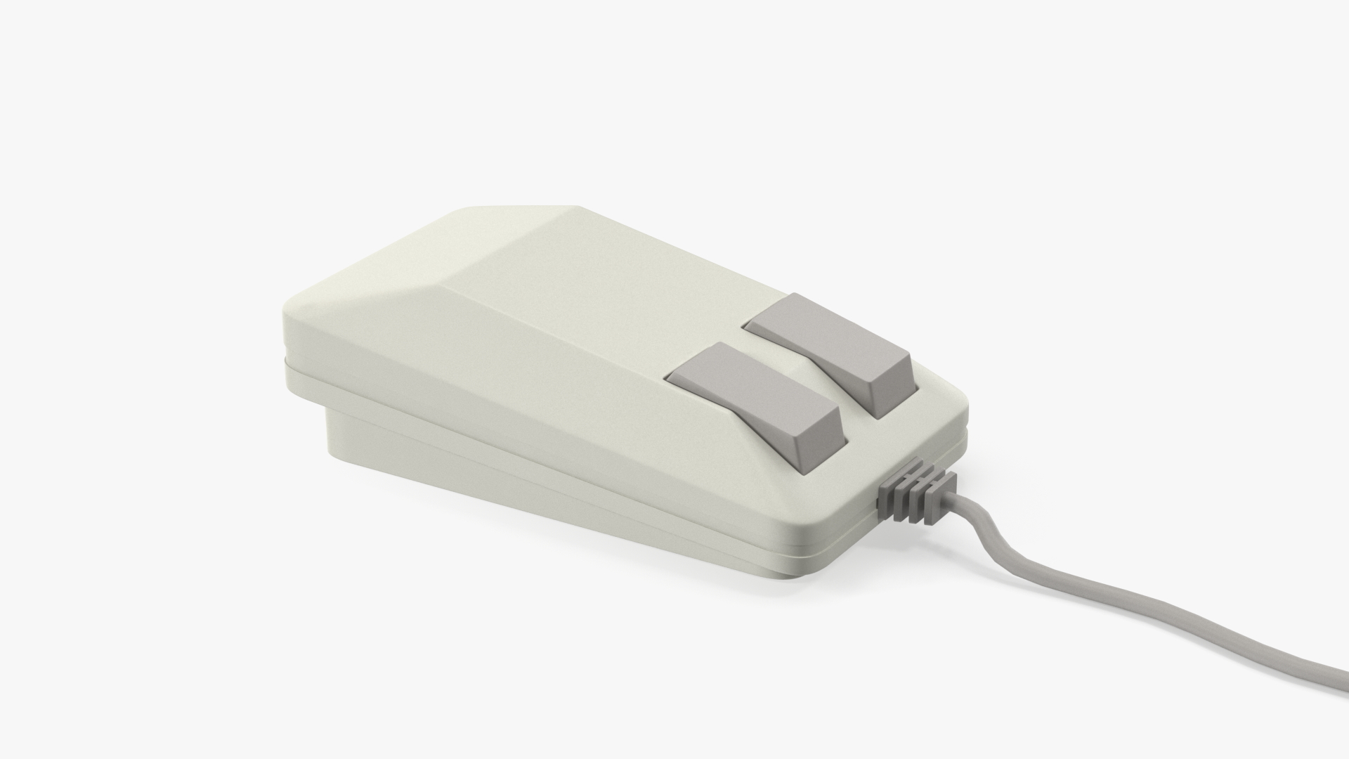 Vintage Computer Mouse 3D