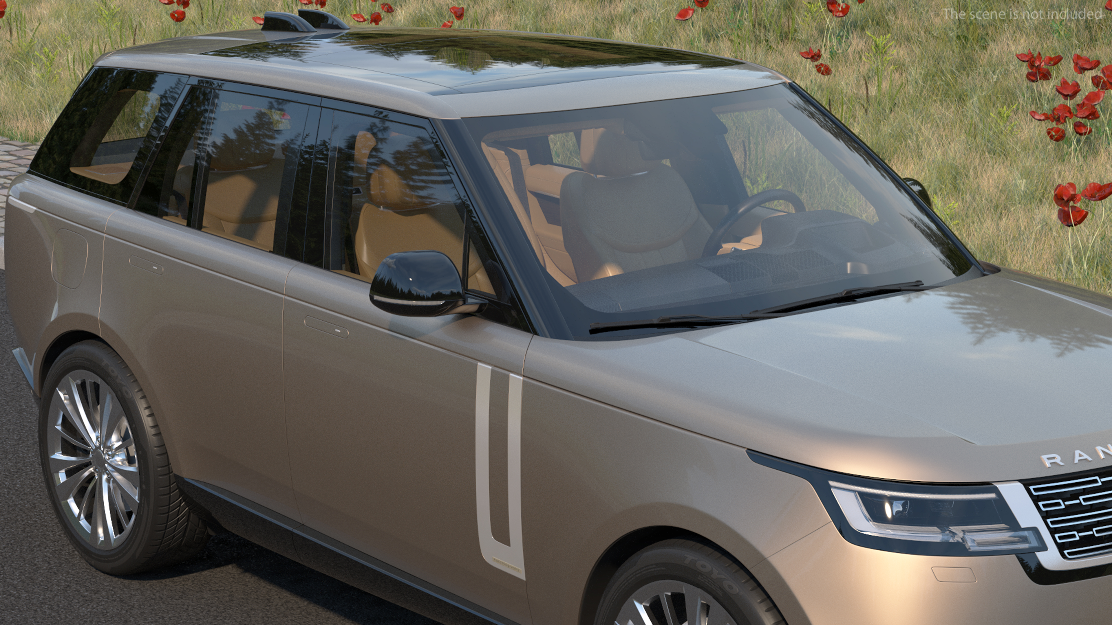 Range Rover 2022 Lights OFF 3D