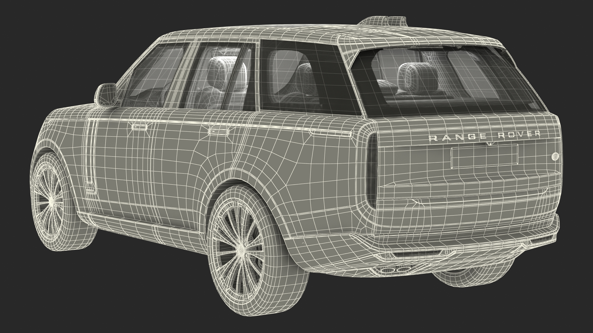 Range Rover 2022 Lights OFF 3D